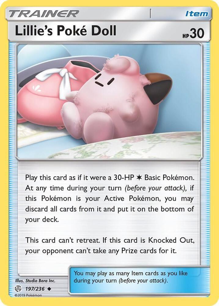 Lillie's Poke Doll — SM - Cosmic Eclipse — Pokemon