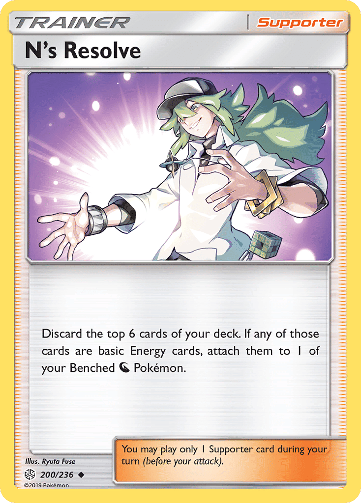 N's Resolve — SM - Cosmic Eclipse — Pokemon