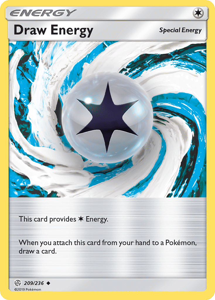 Draw Energy — SM - Cosmic Eclipse — Pokemon