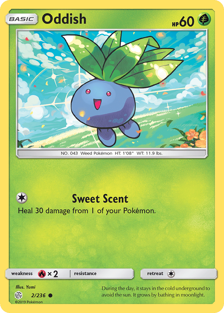 Oddish — SM - Cosmic Eclipse — Pokemon