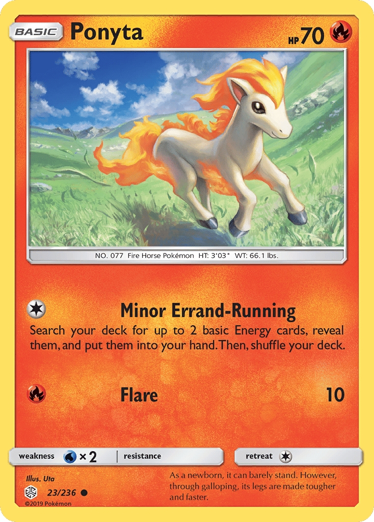 Ponyta — SM - Cosmic Eclipse — Pokemon