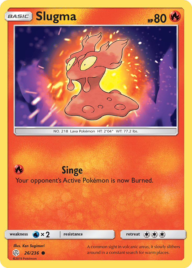 Slugma — SM - Cosmic Eclipse — Pokemon
