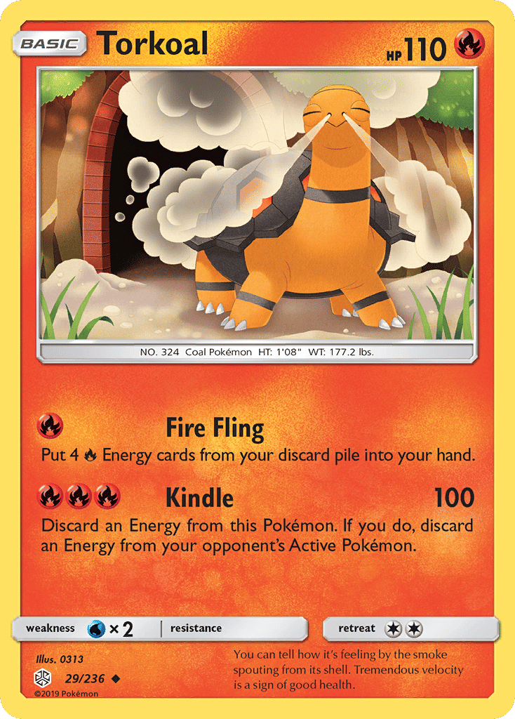 Torkoal — SM - Cosmic Eclipse — Pokemon