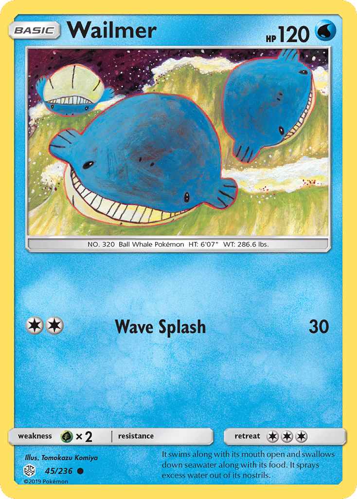 Wailmer — SM - Cosmic Eclipse — Pokemon