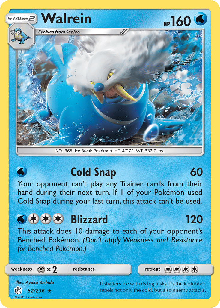 Walrein — SM - Cosmic Eclipse — Pokemon