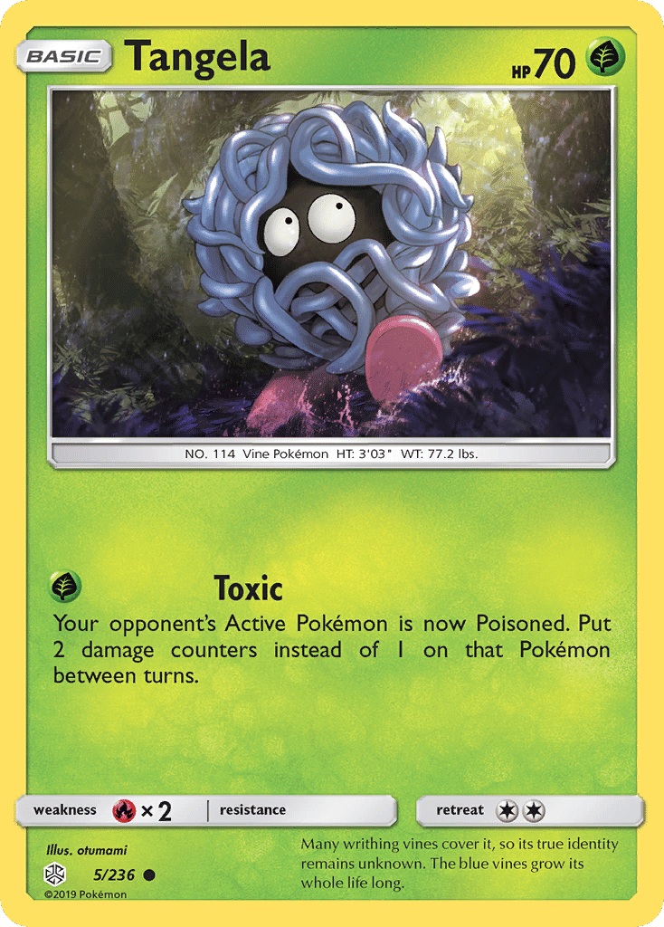 Tangela — SM - Cosmic Eclipse — Pokemon
