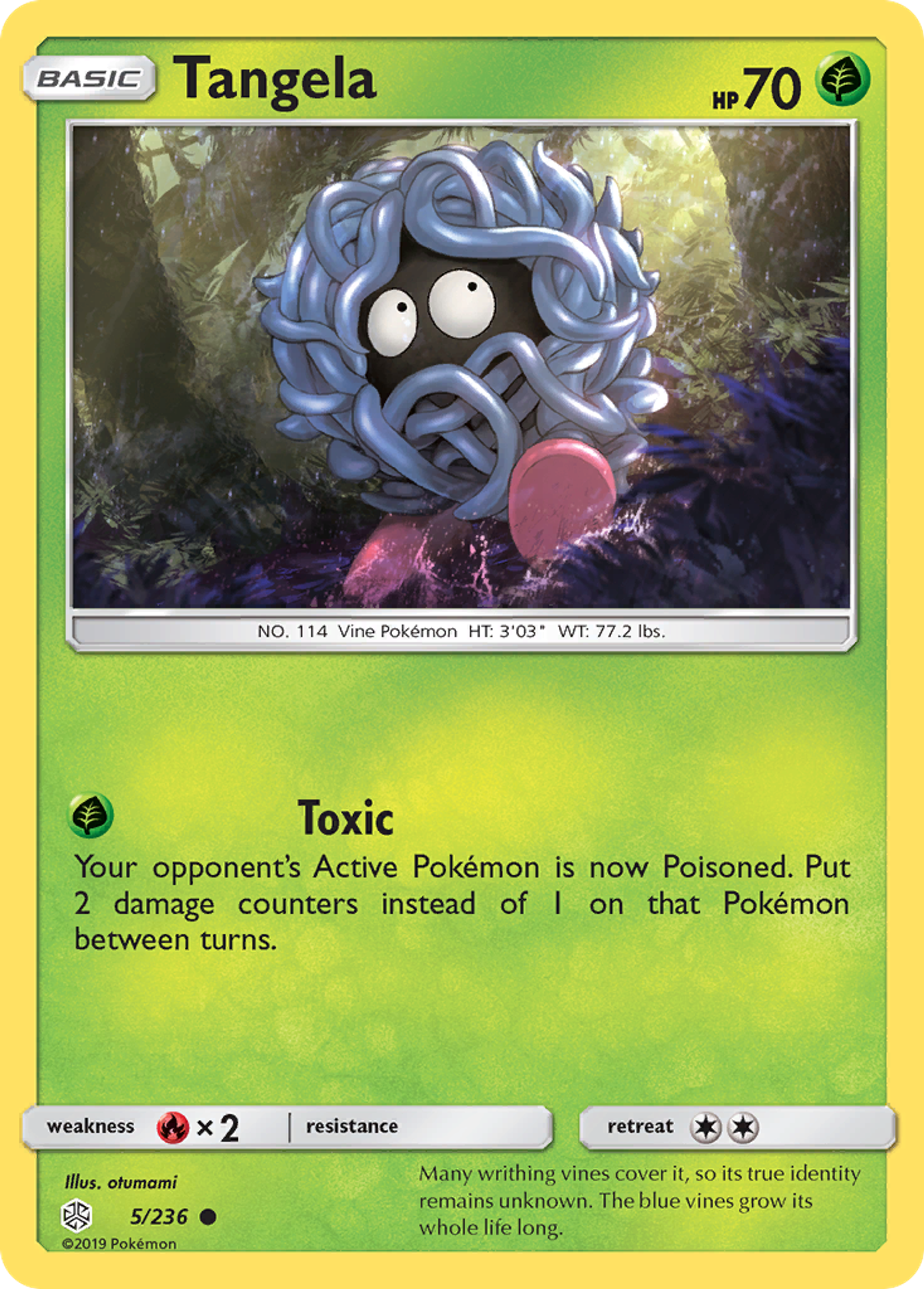 Tangela — SM - Cosmic Eclipse — Pokémon