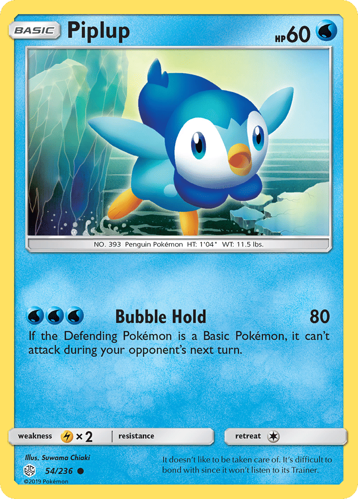 Piplup — SM - Cosmic Eclipse — Pokemon
