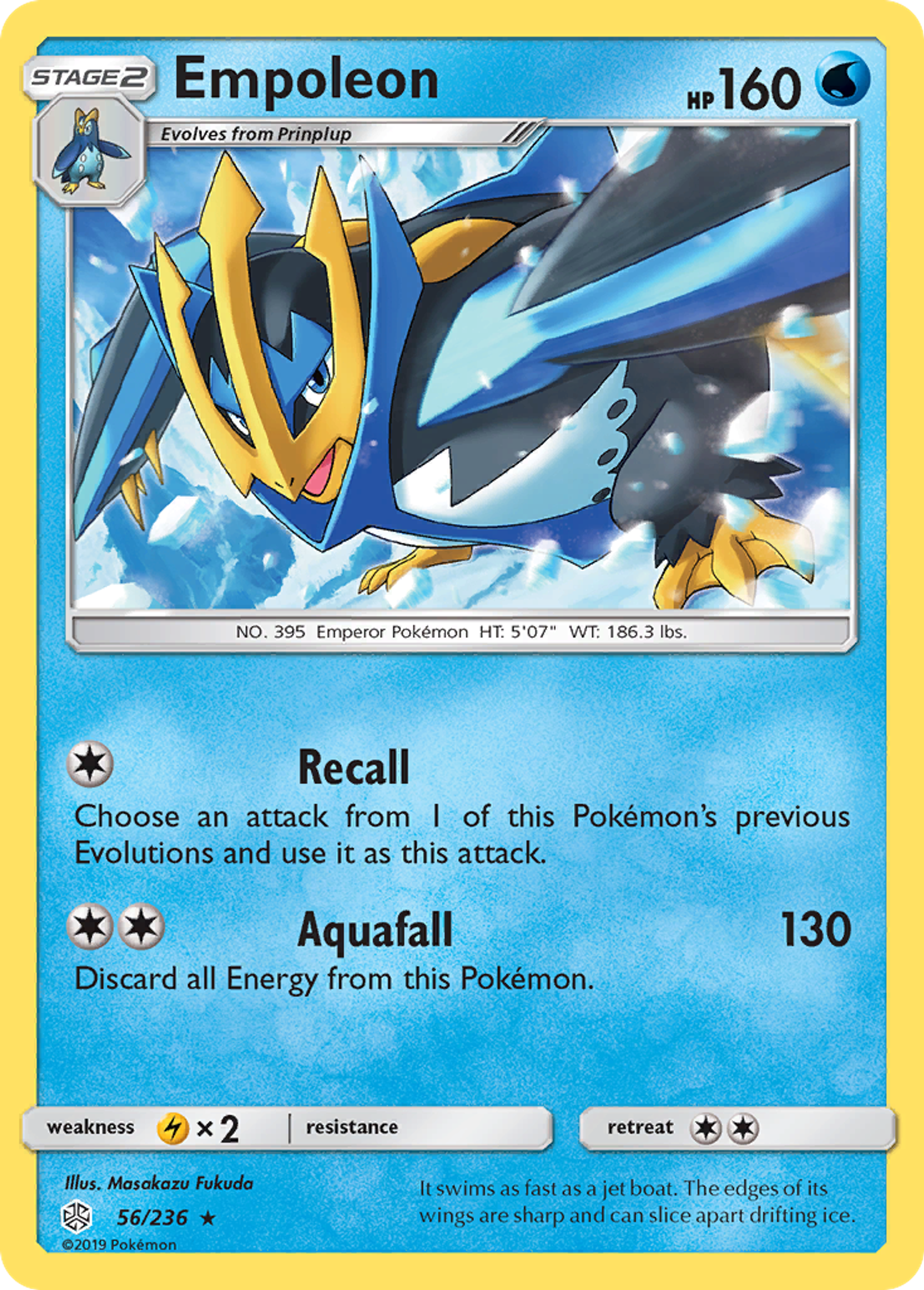 Empoleon — SM - Cosmic Eclipse — Pokémon