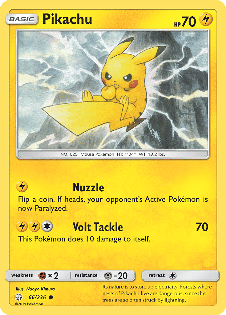 Pikachu — SM - Cosmic Eclipse — Pokemon