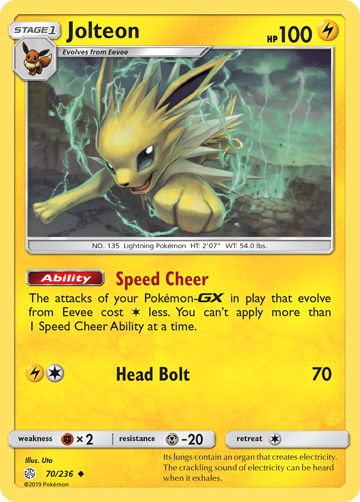 Jolteon — SM - Cosmic Eclipse — Pokemon