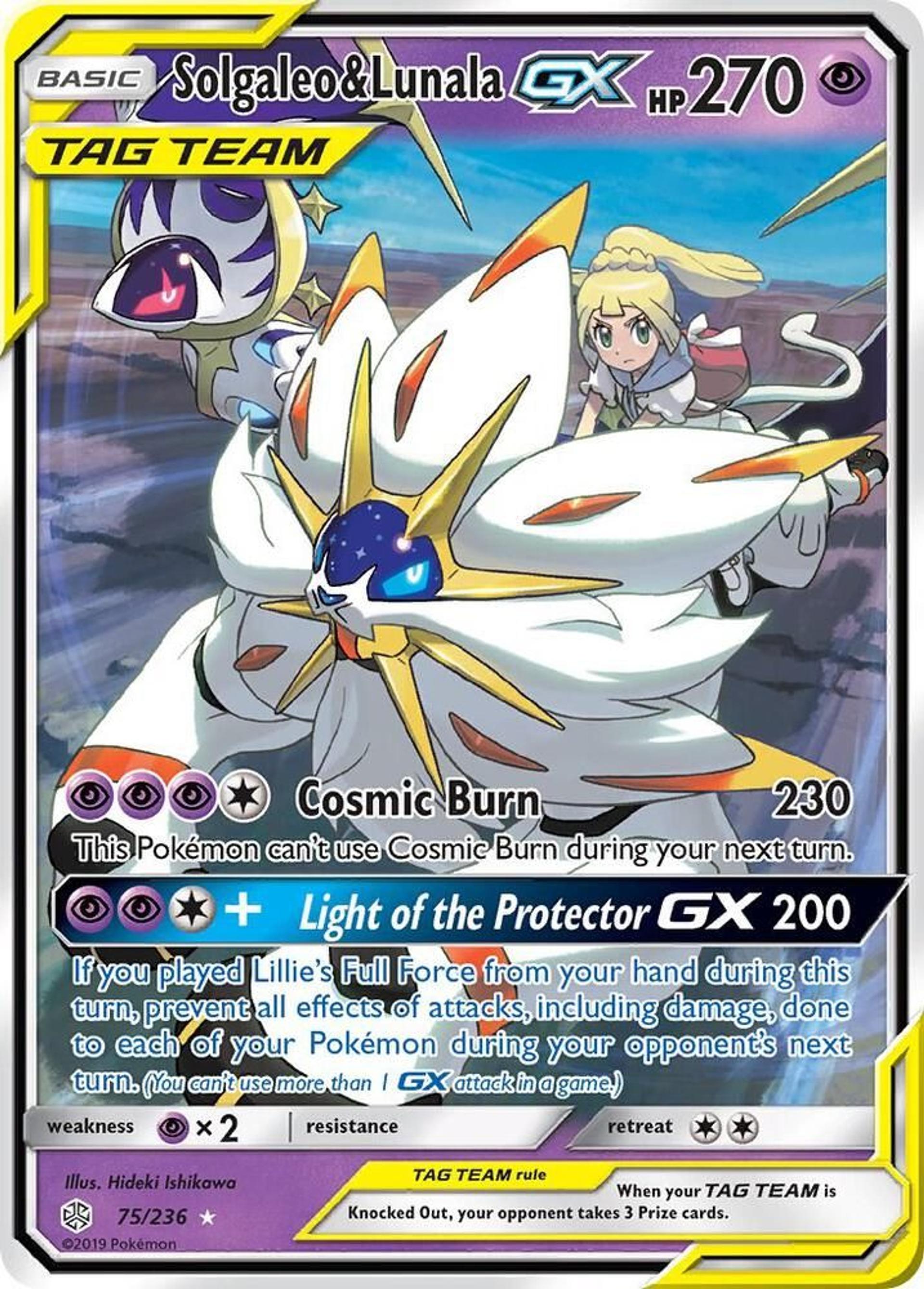 Solgaleo & Lunala GX - Pokemon