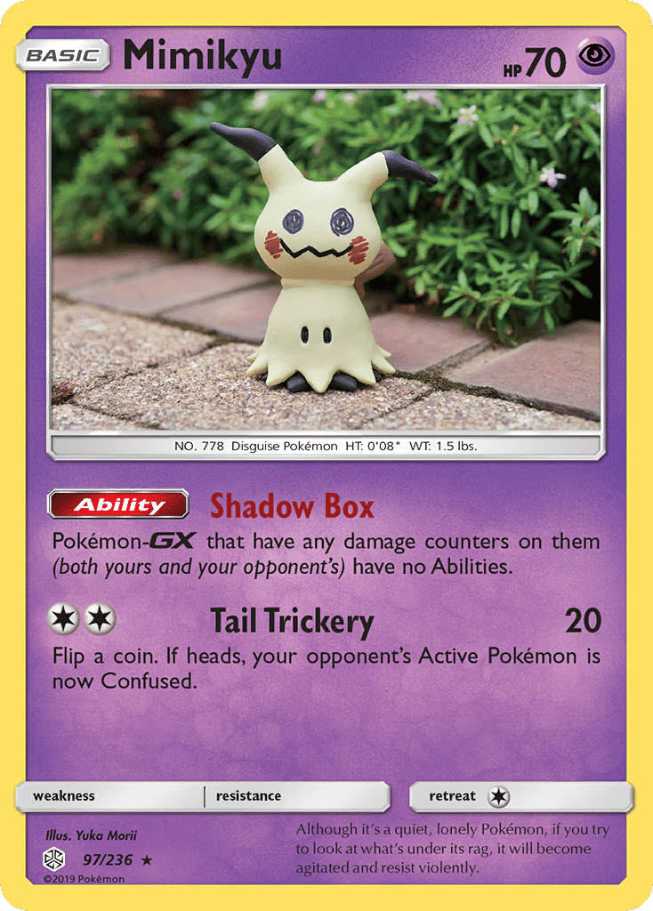 Mimikyu — SM - Cosmic Eclipse — Pokemon