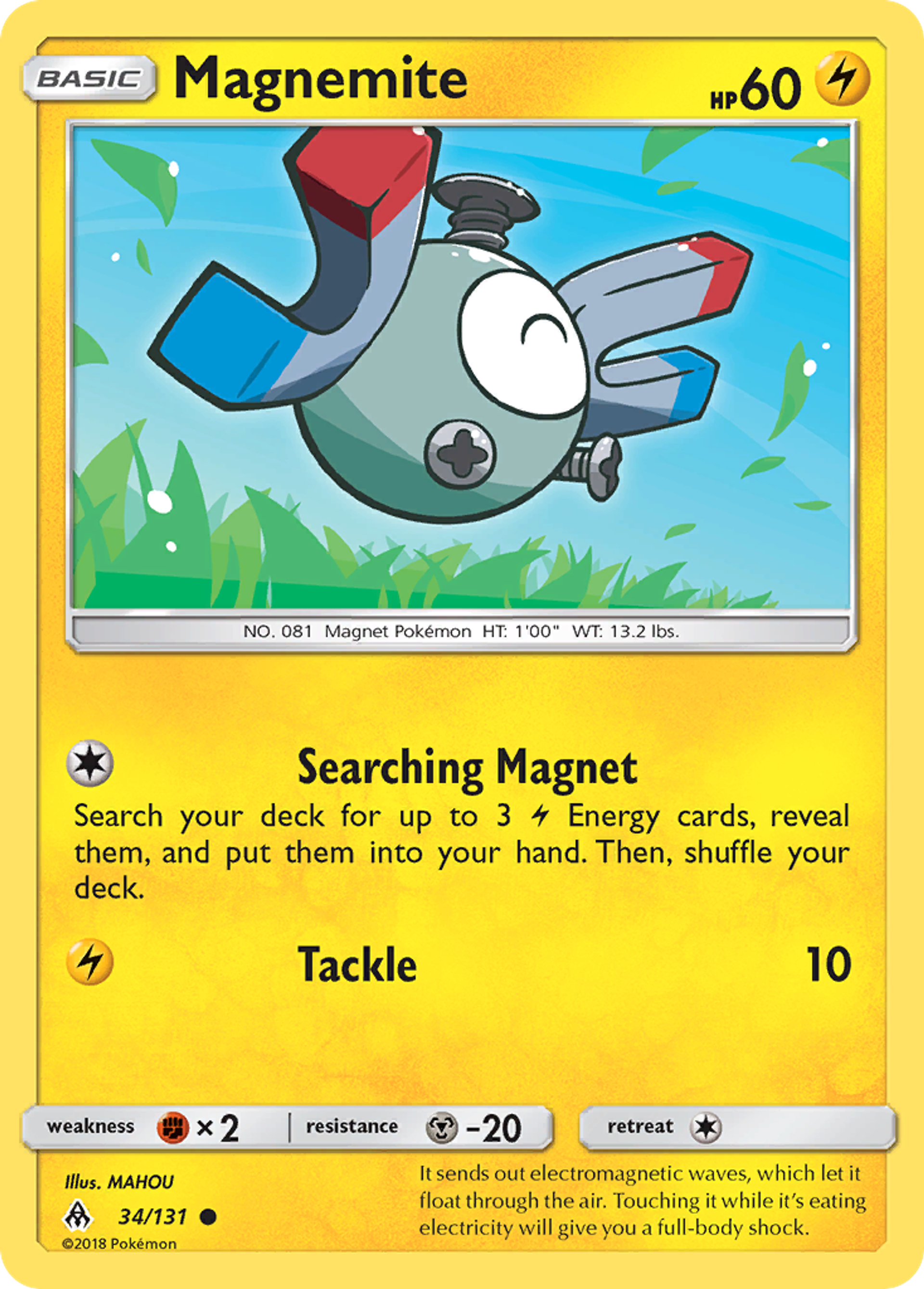 Magnemite — SM - Forbidden Light — Pokemon