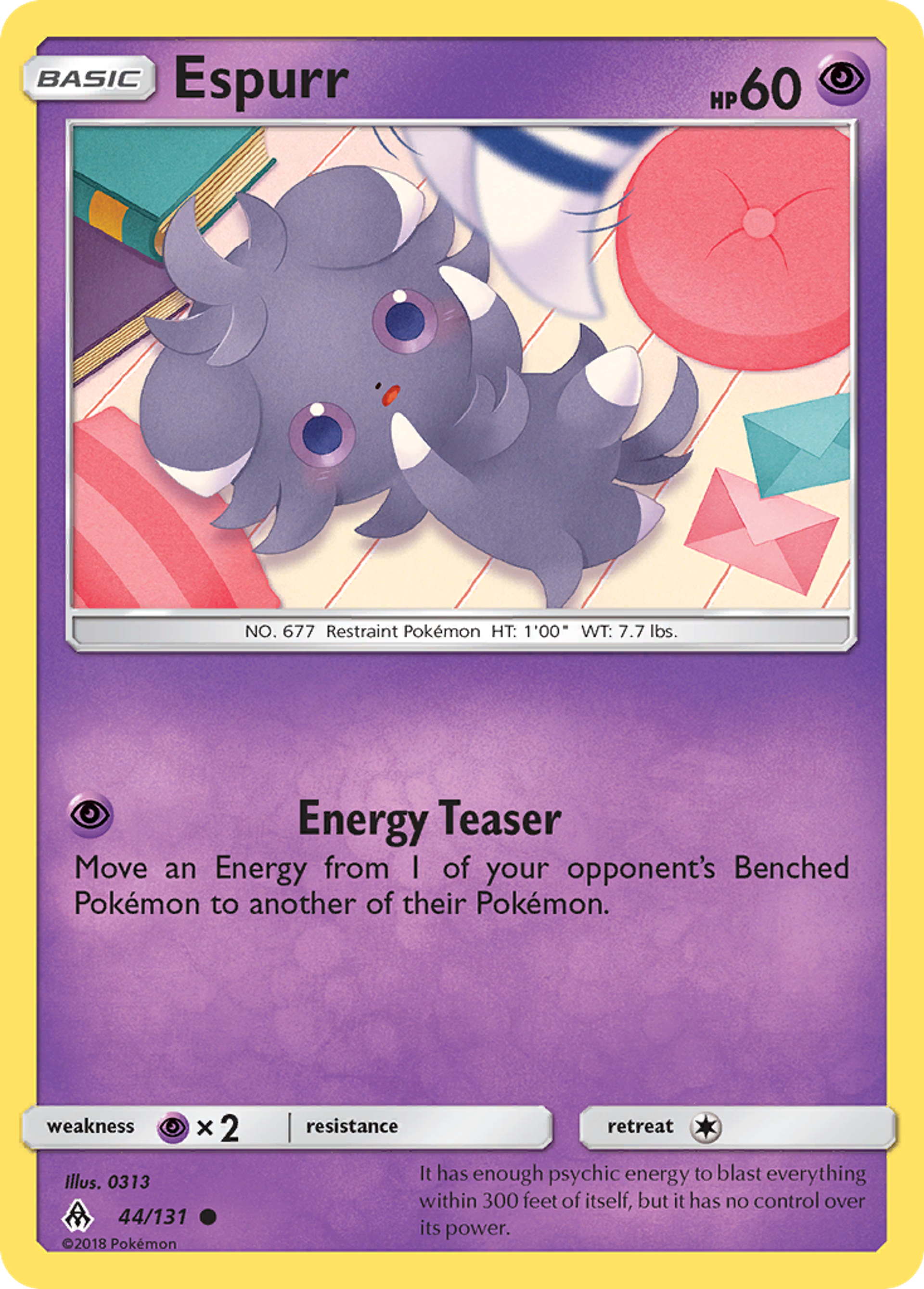 Espurr — SM - Forbidden Light — Pokemon