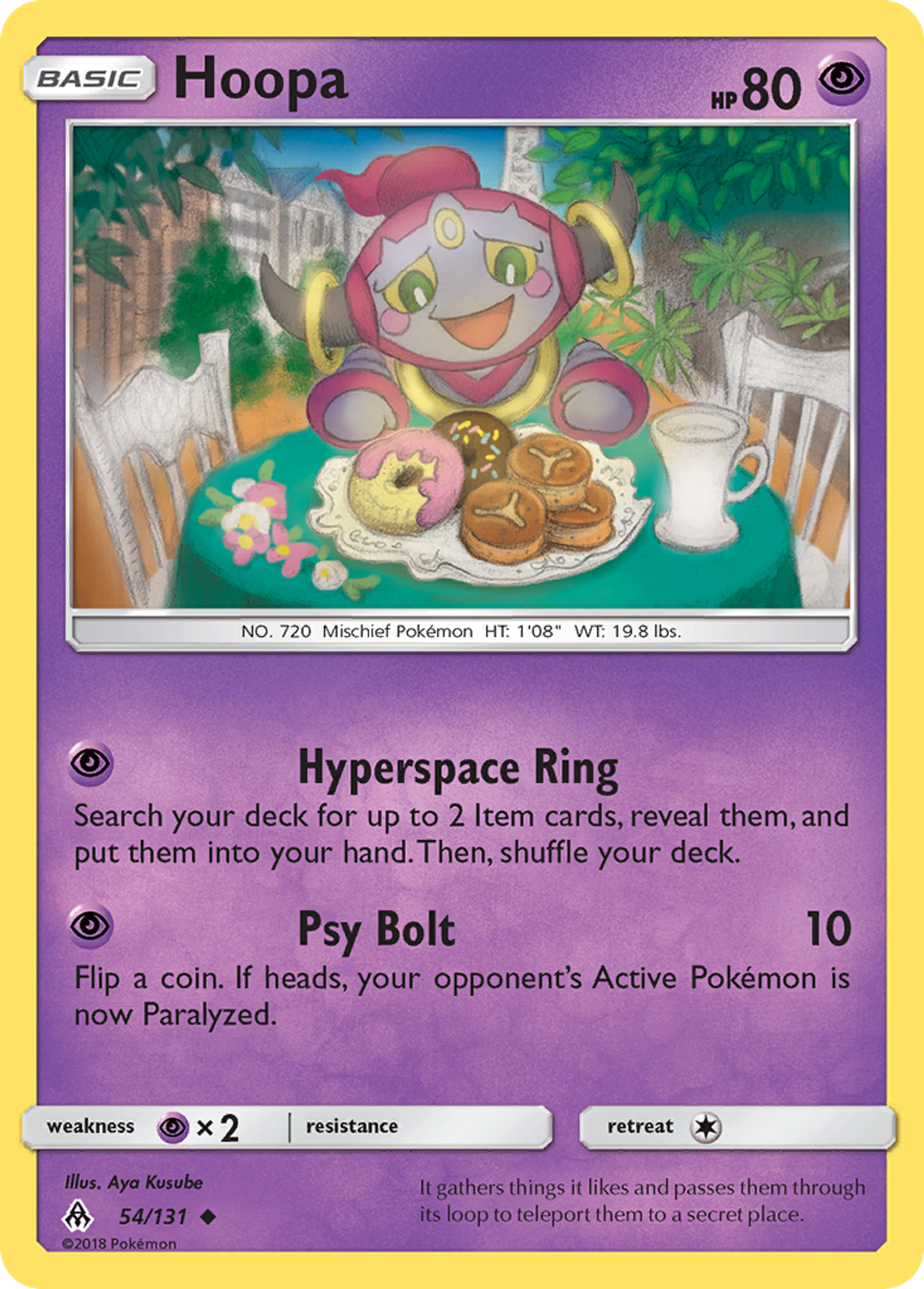 Hoopa — SM - Forbidden Light — Pokemon