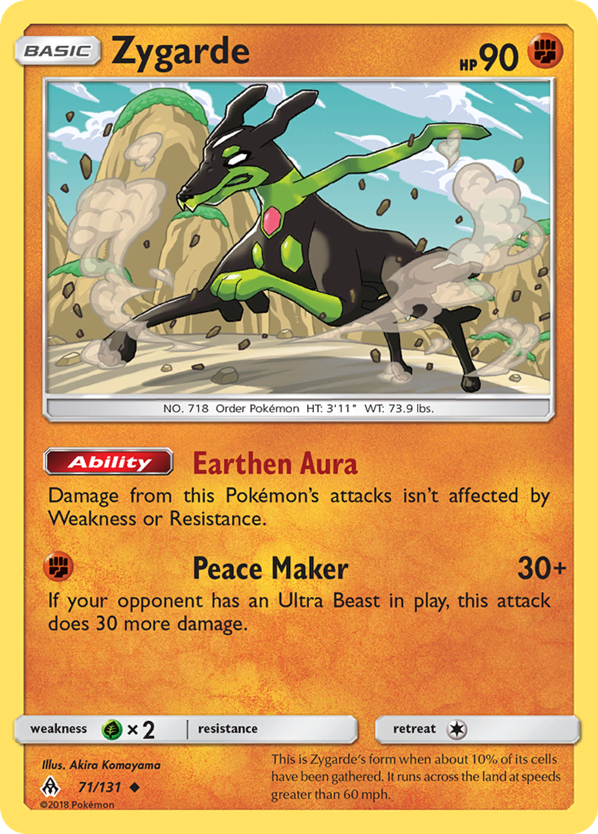 Zygarde — SM - Forbidden Light — Pokemon
