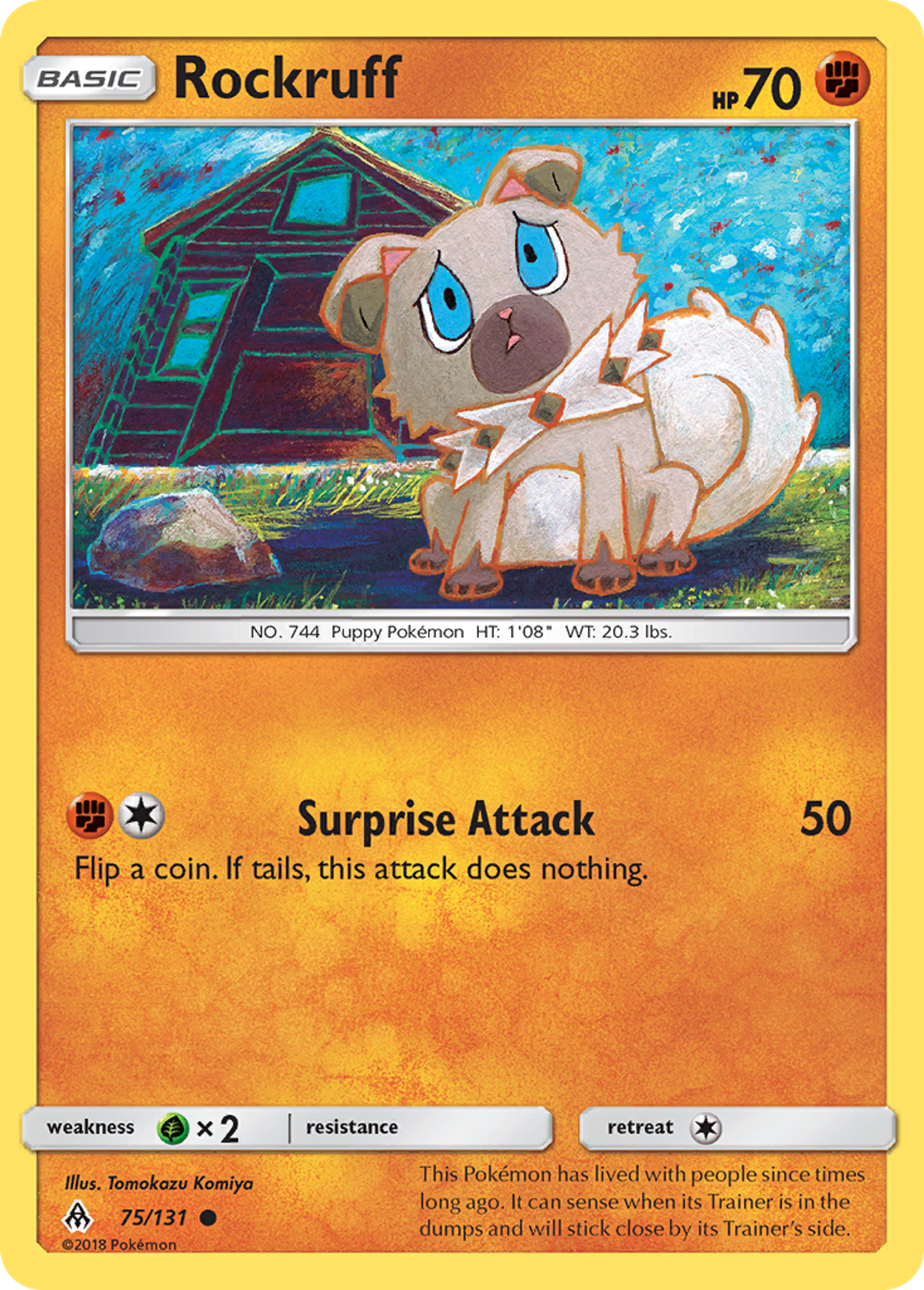 Rockruff — SM - Forbidden Light — Pokemon