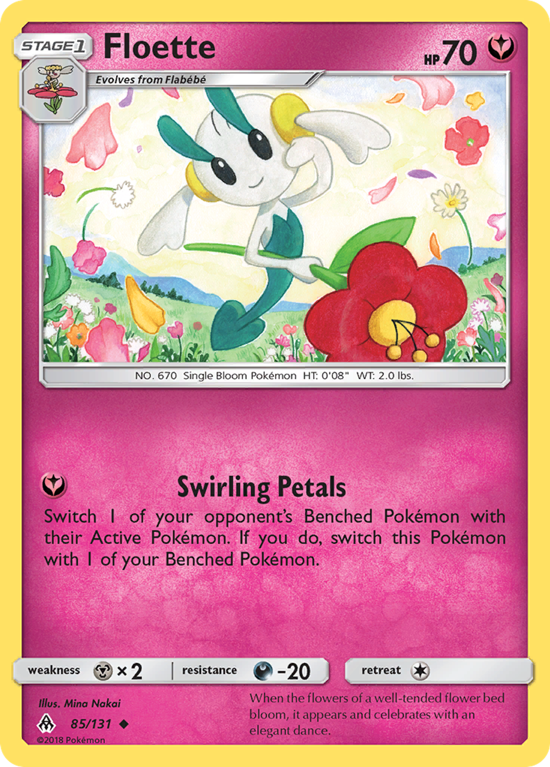 Floette — SM - Forbidden Light — Pokemon