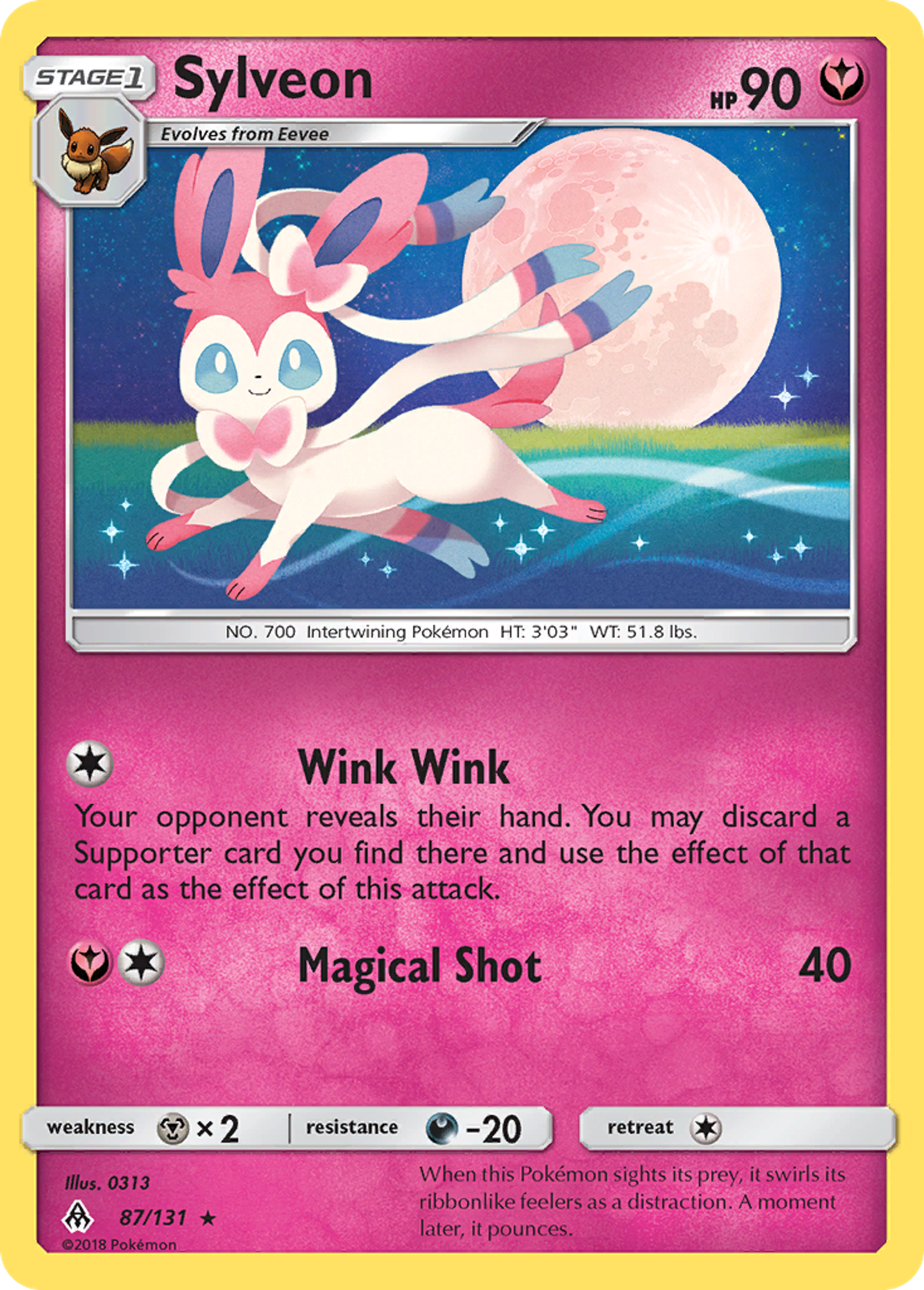 Sylveon — SM - Forbidden Light — Pokemon