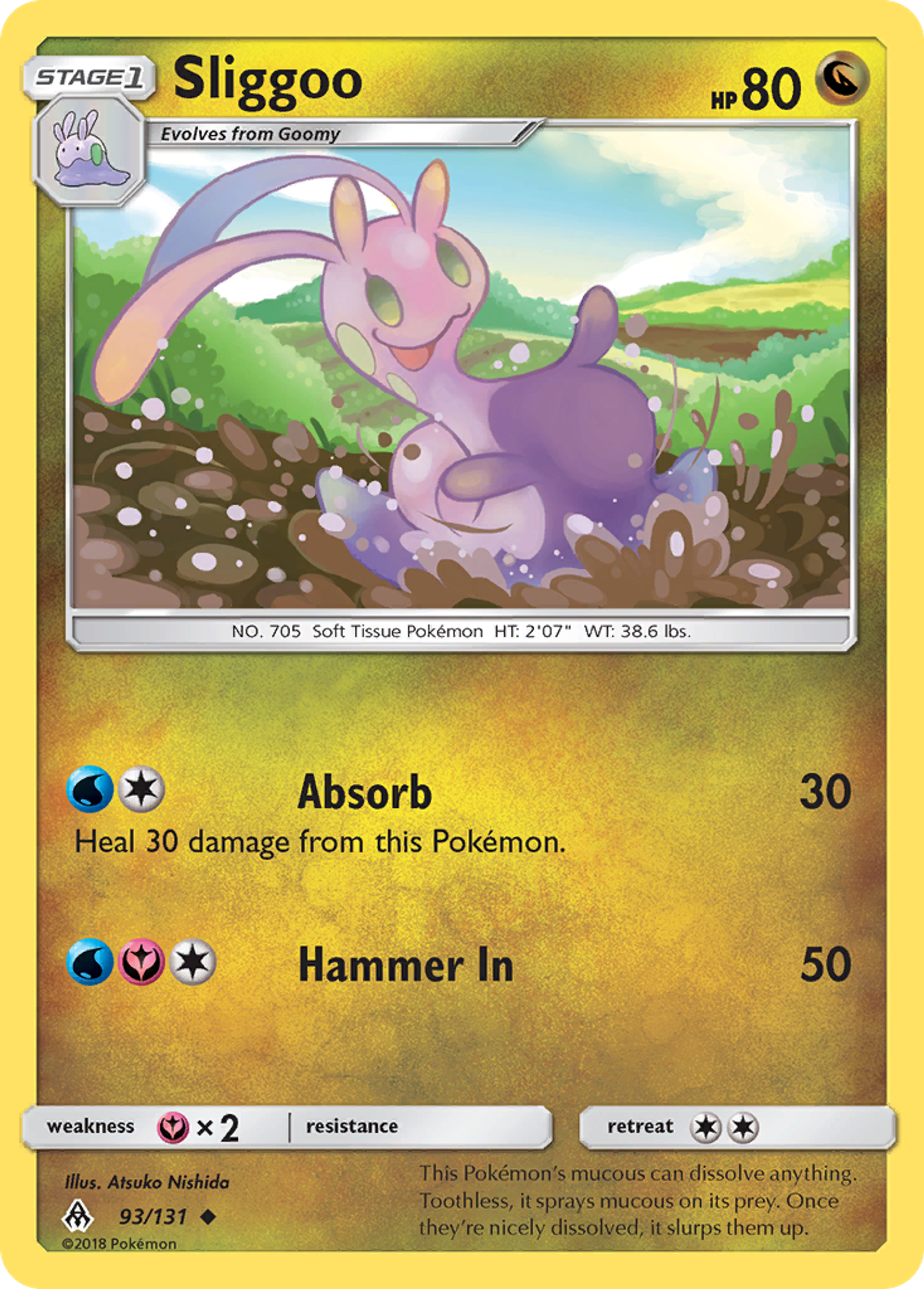 Sliggoo — SM - Forbidden Light — Pokemon