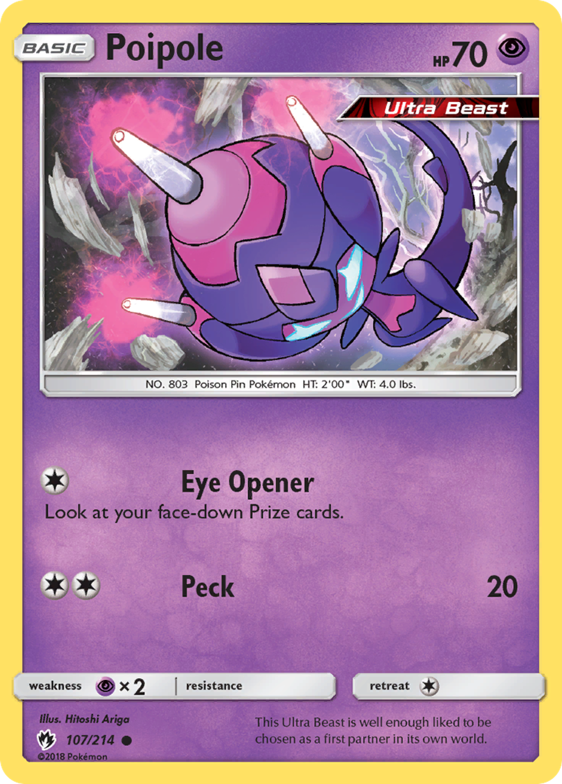 Poipole — SM - Lost Thunder — Pokemon