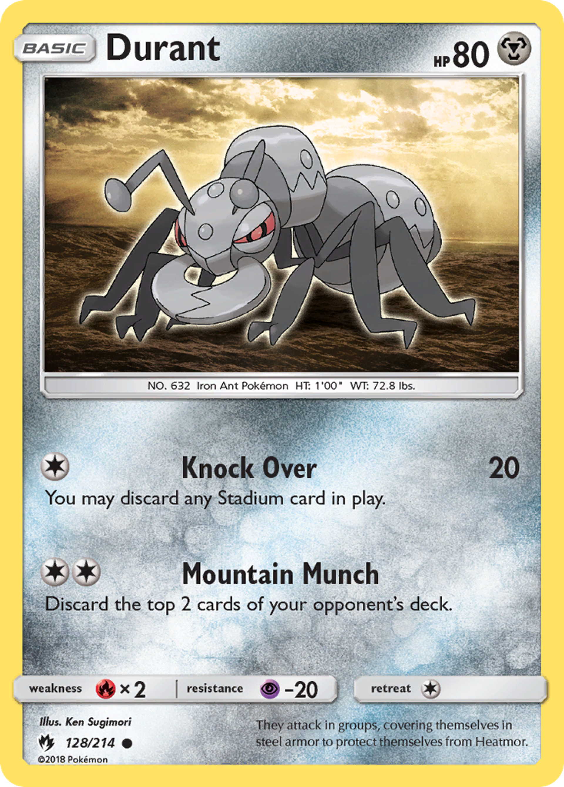 Durant — SM - Lost Thunder — Pokemon