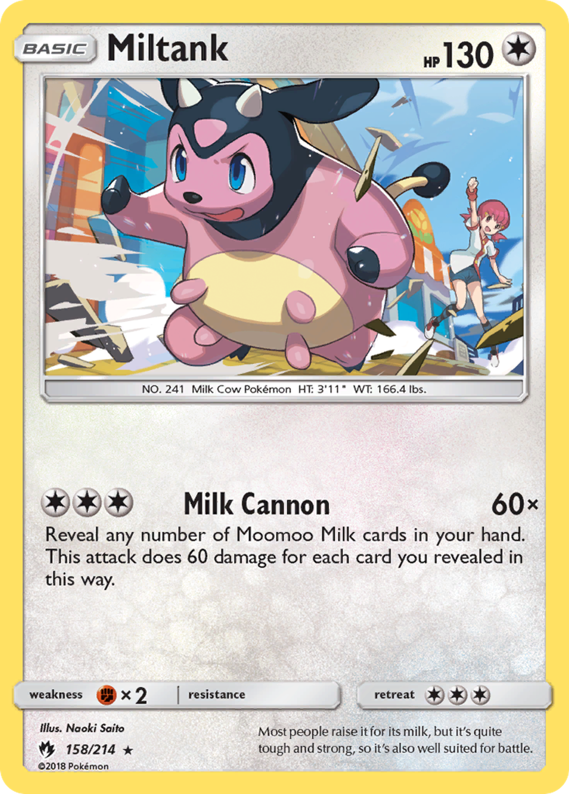 Miltank — SM - Lost Thunder — Pokemon
