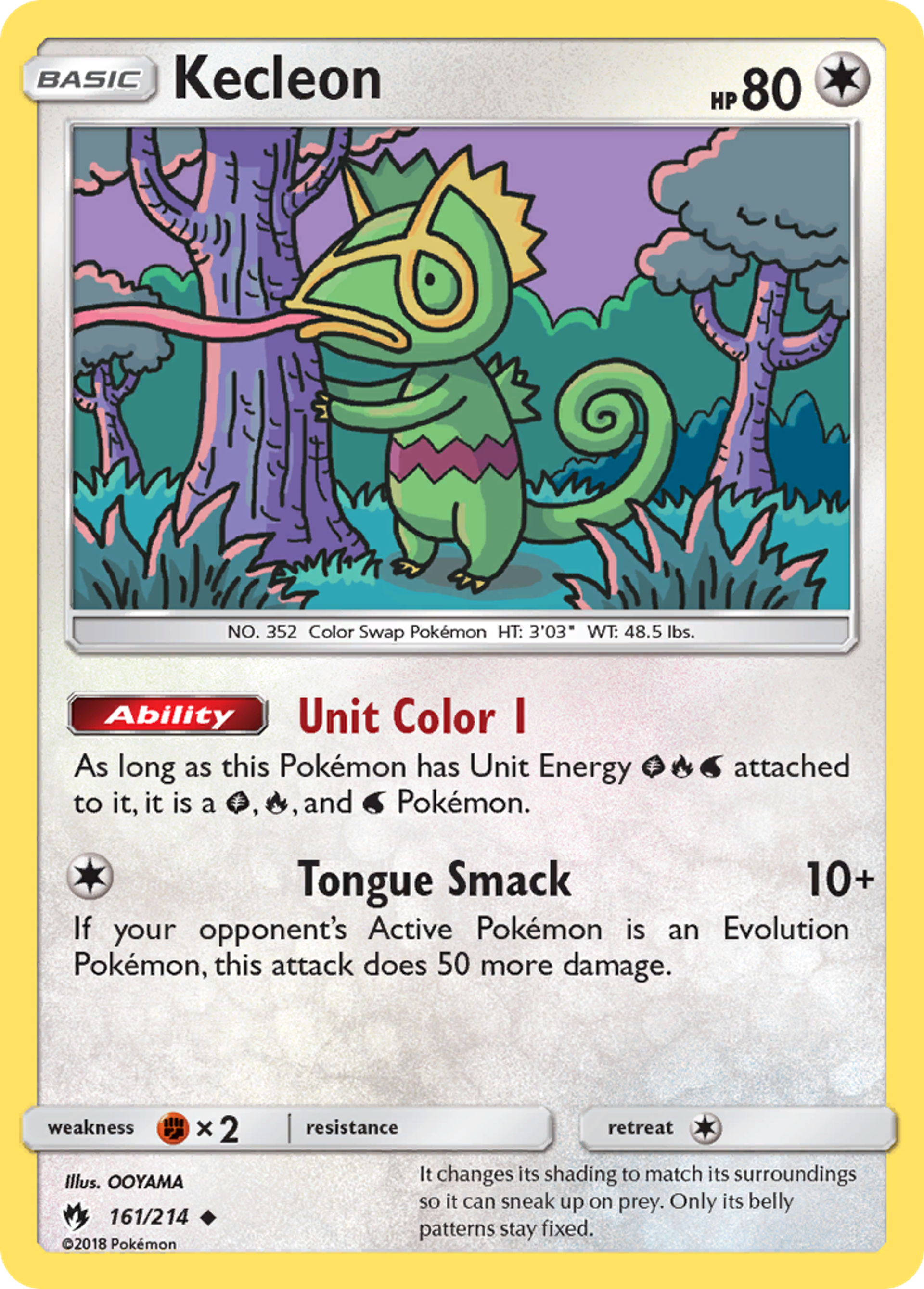 Kecleon — SM - Lost Thunder — Pokemon