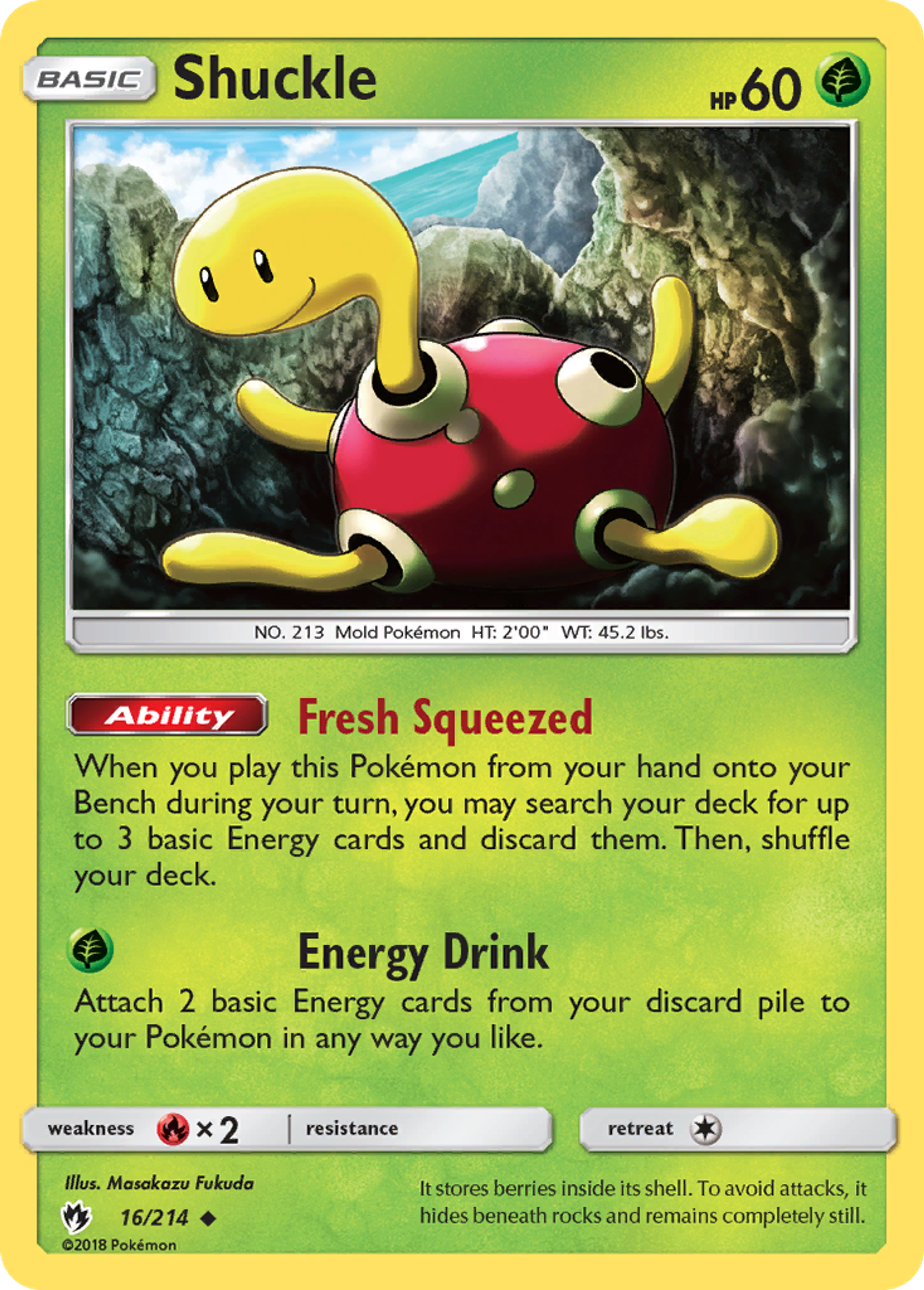 Shuckle — SM - Lost Thunder — Pokemon