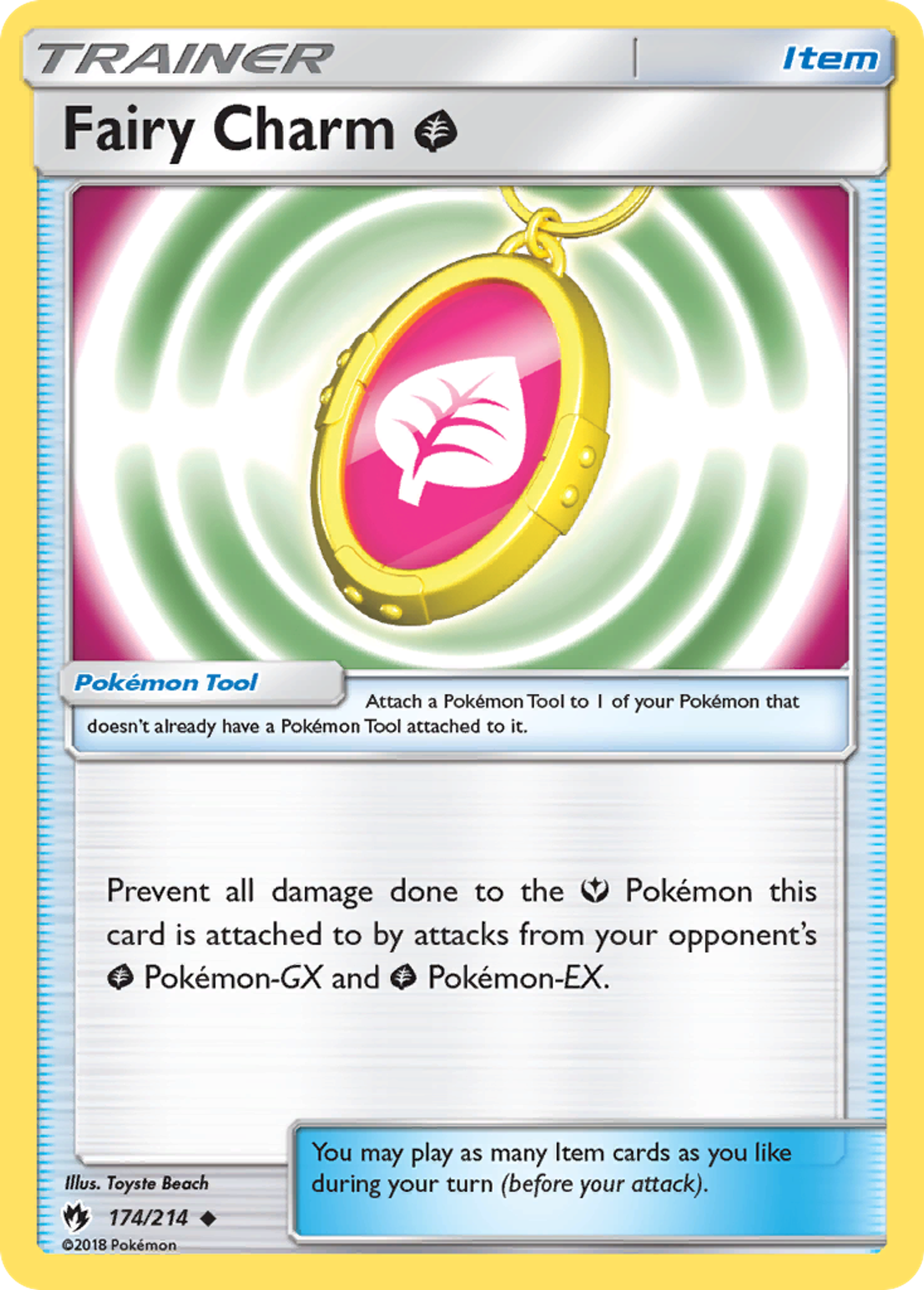 Fairy Charm G — SM - Lost Thunder — Pokemon