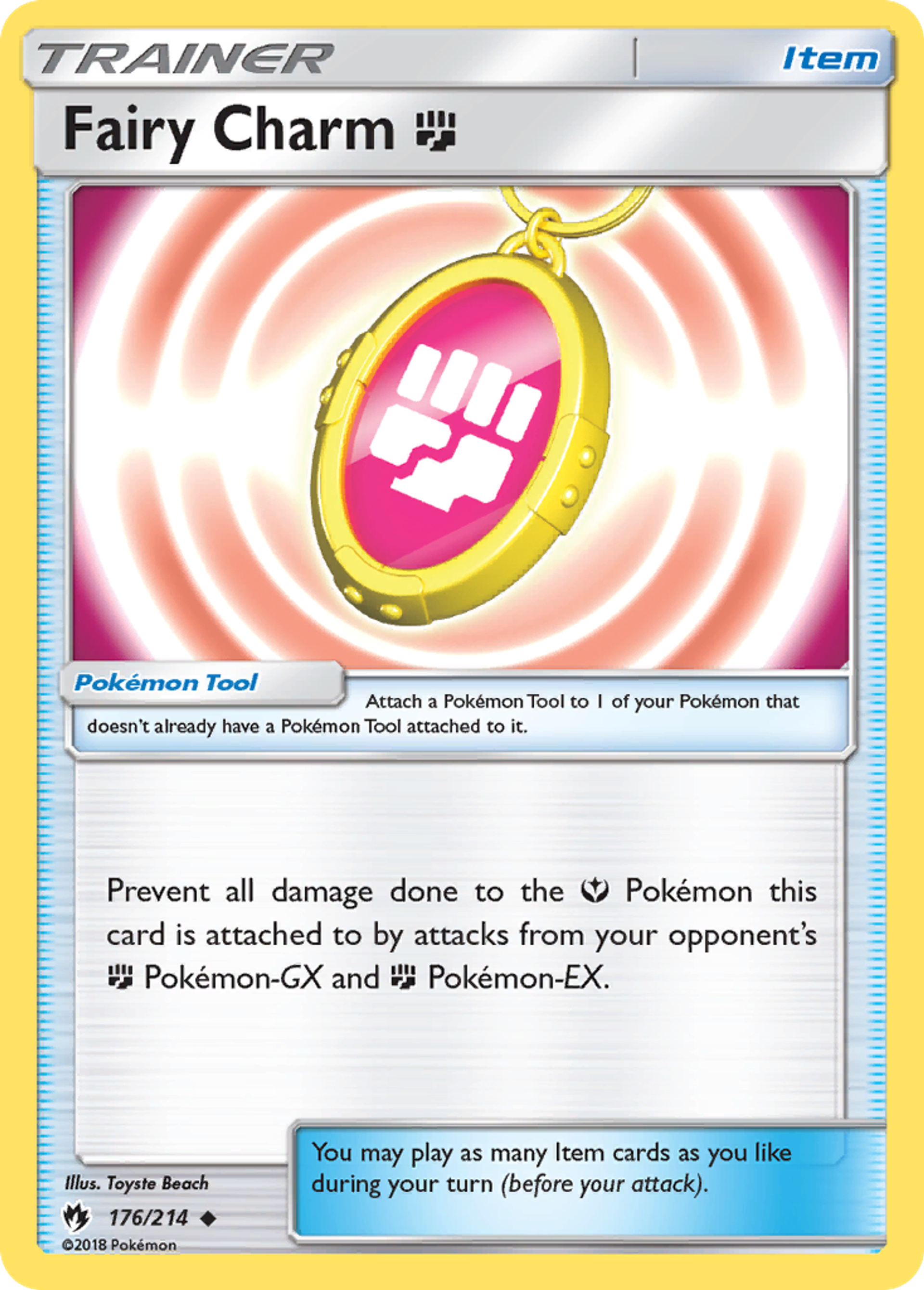 Fairy Charm F — SM - Lost Thunder — Pokemon