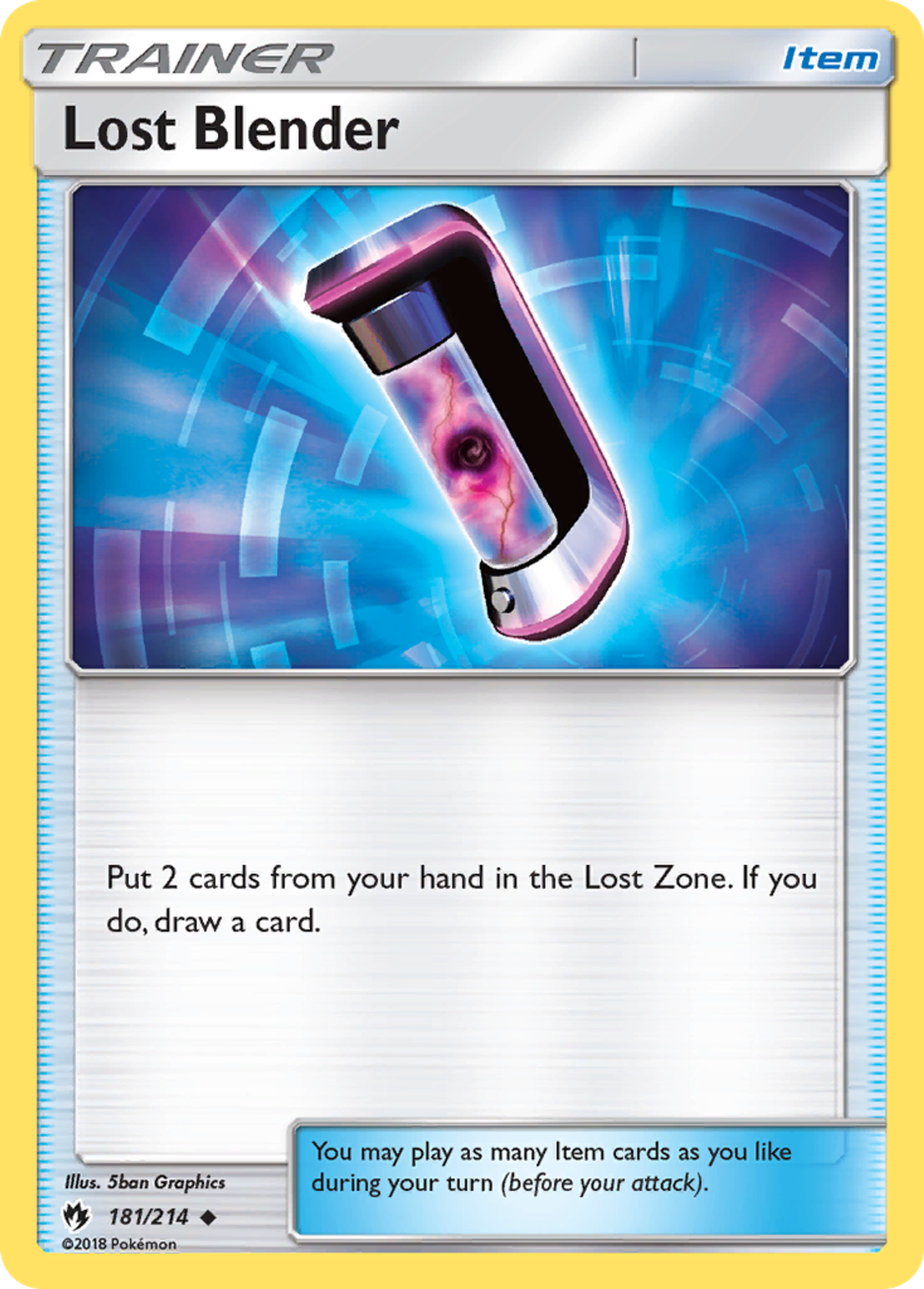 Lost Blender — SM - Lost Thunder — Pokemon