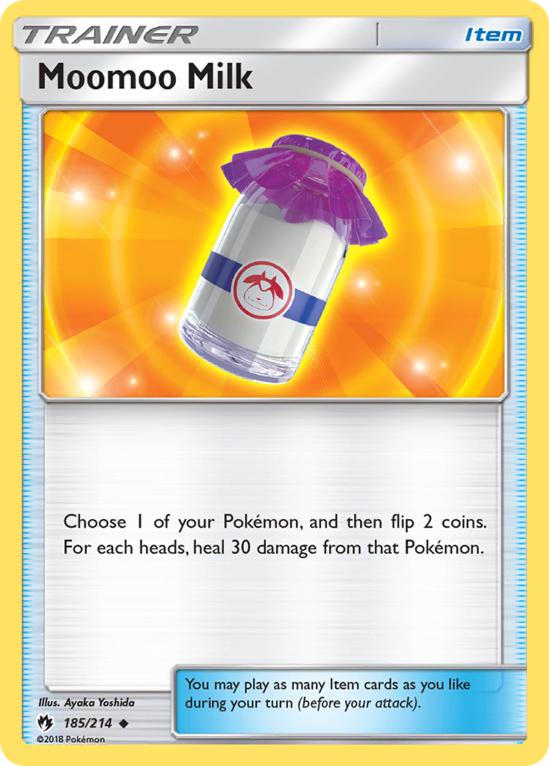 Moomoo Milk — SM - Lost Thunder — Pokémon