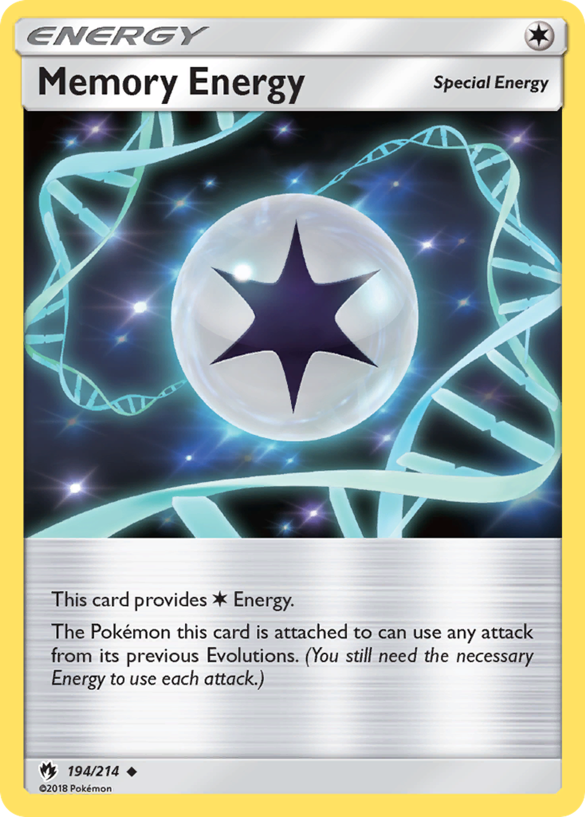 Memory Energy — SM - Lost Thunder — Pokemon