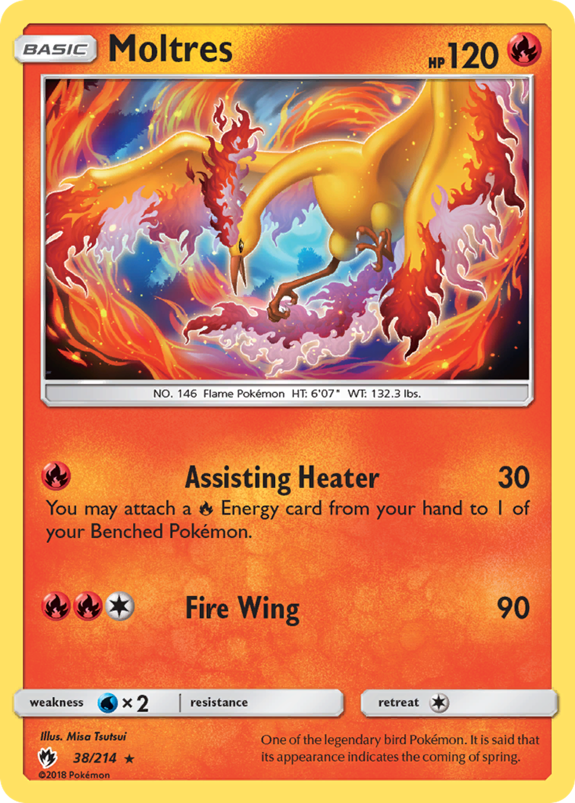 Moltres — SM - Lost Thunder — Pokémon