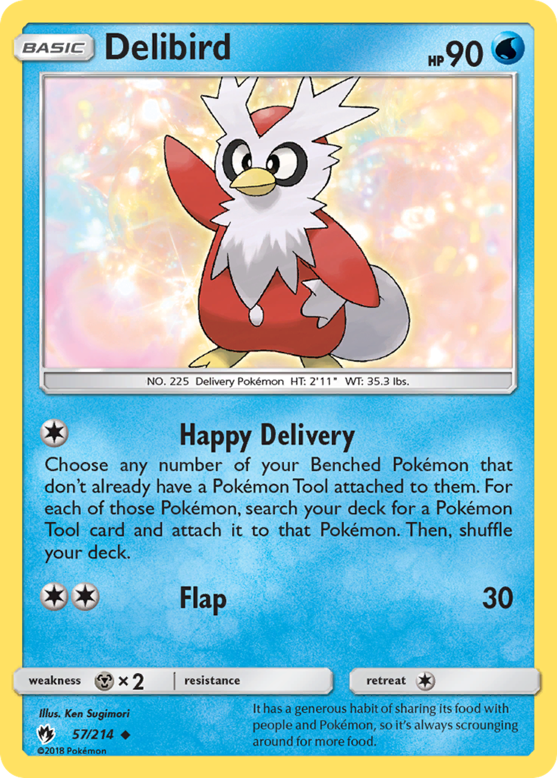 Delibird — SM - Lost Thunder — Pokemon