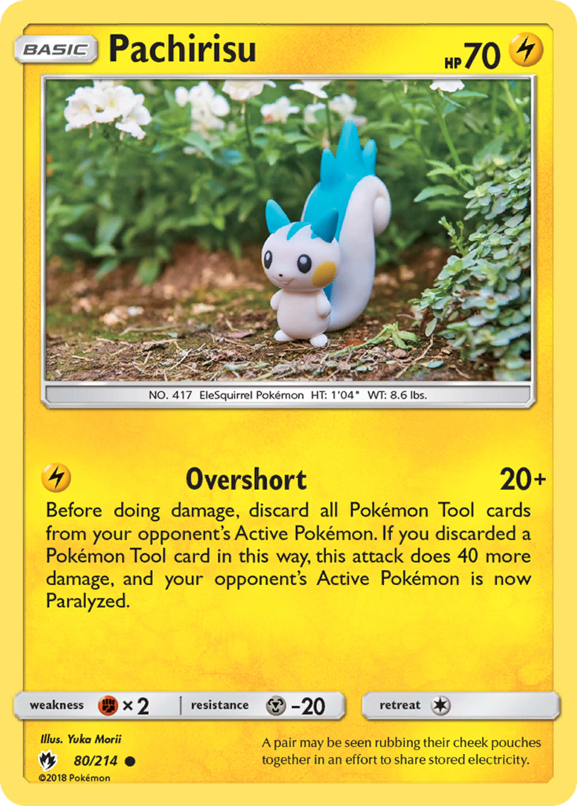 Pachirisu — SM - Lost Thunder — Pokemon