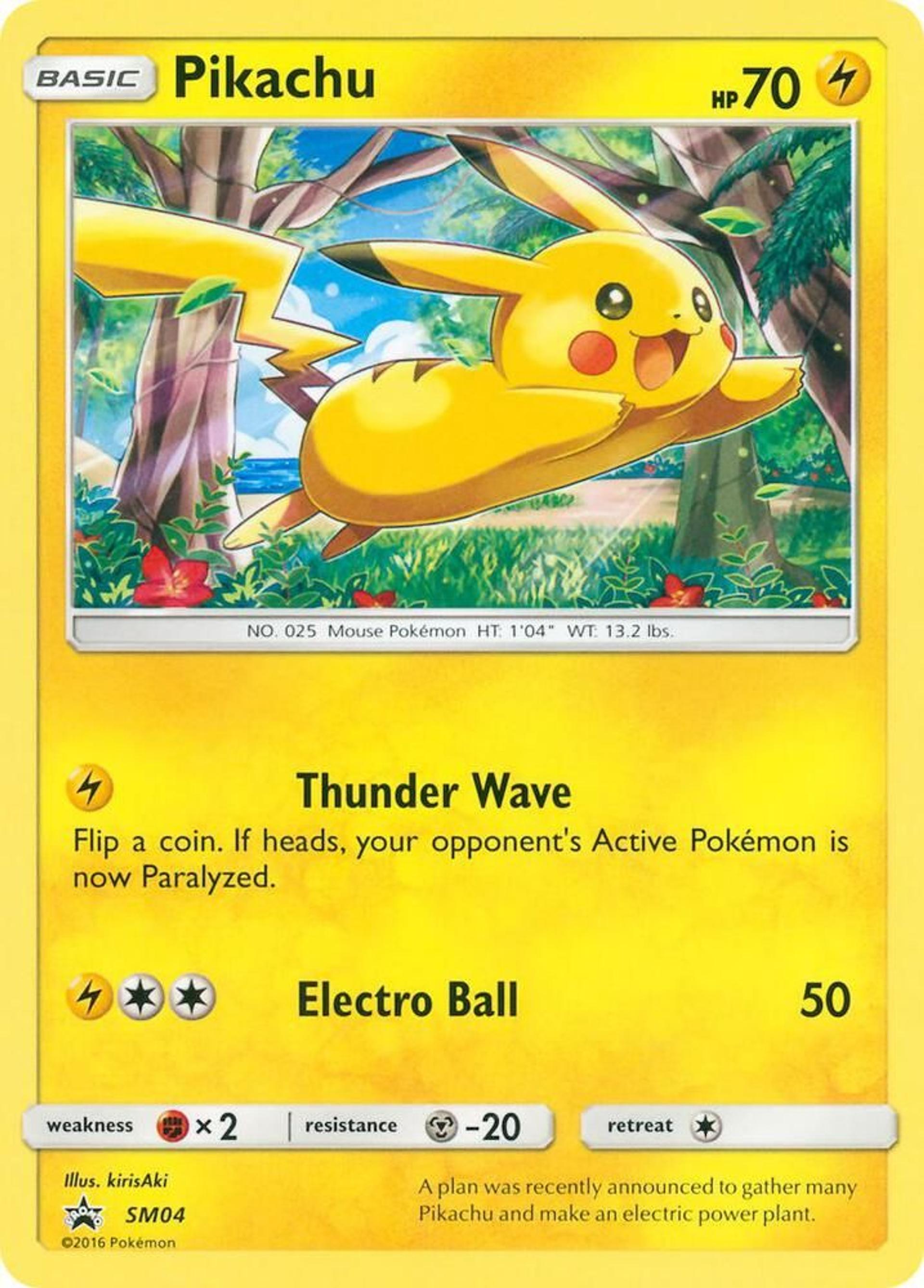 Pikachu — SM Promos — Pokemon