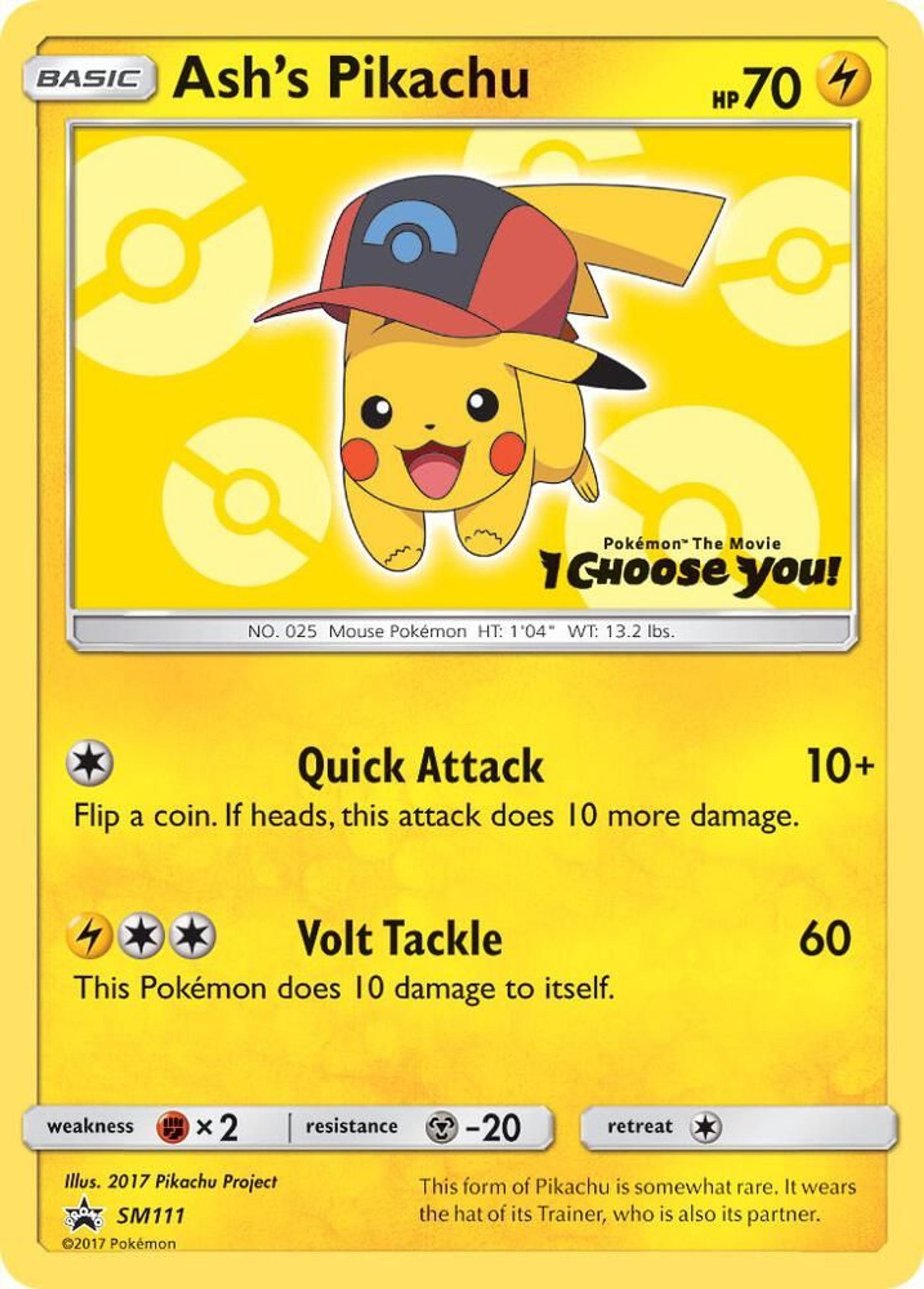 Ash's Pikachu — SM Promos — Pokemon