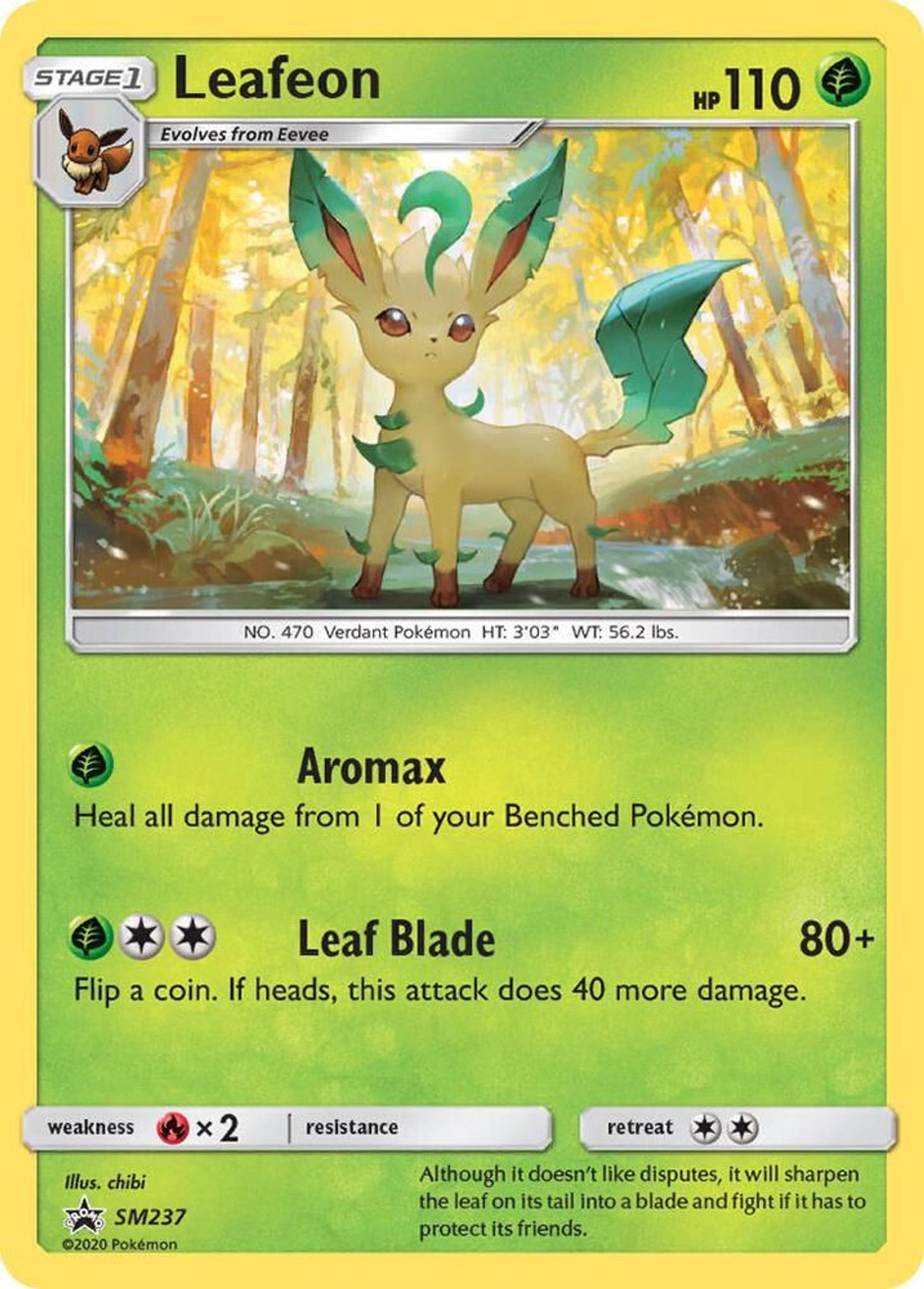 Leafeon — SM Promos — Pokemon