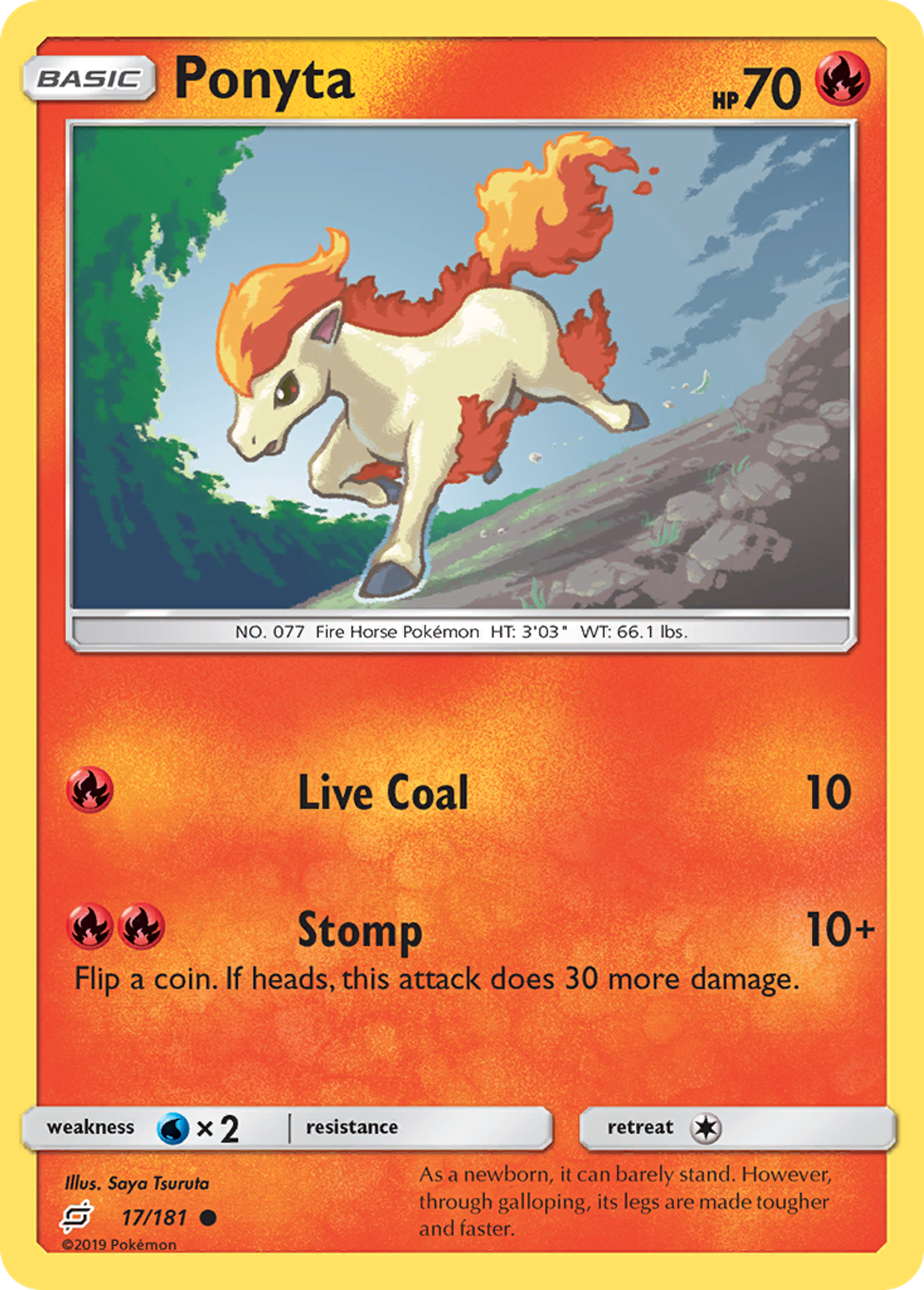 Ponyta — SM - Team Up — Pokémon