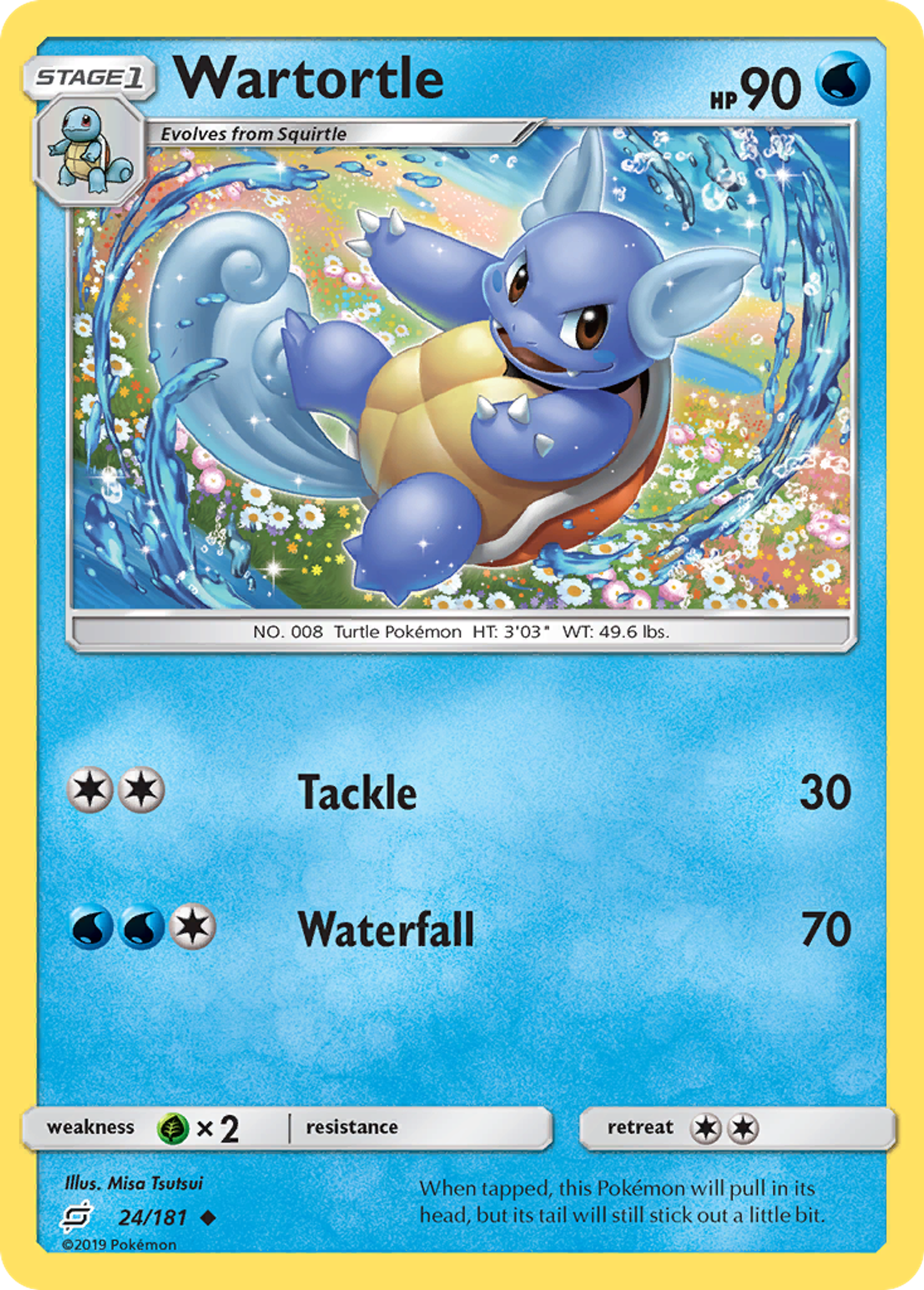 Wartortle — SM - Team Up — Pokémon