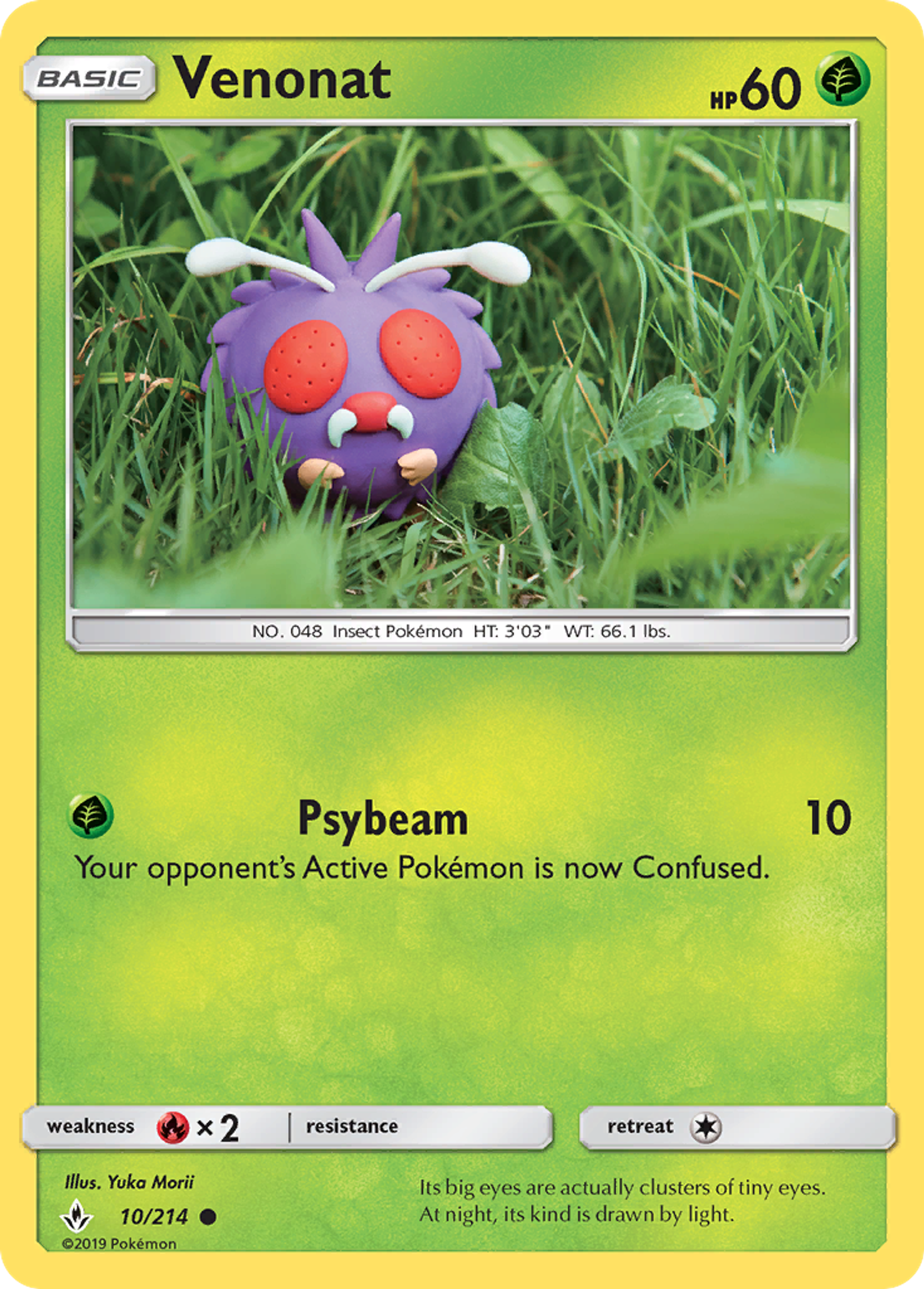 Venonat — SM - Unbroken Bonds — Pokemon