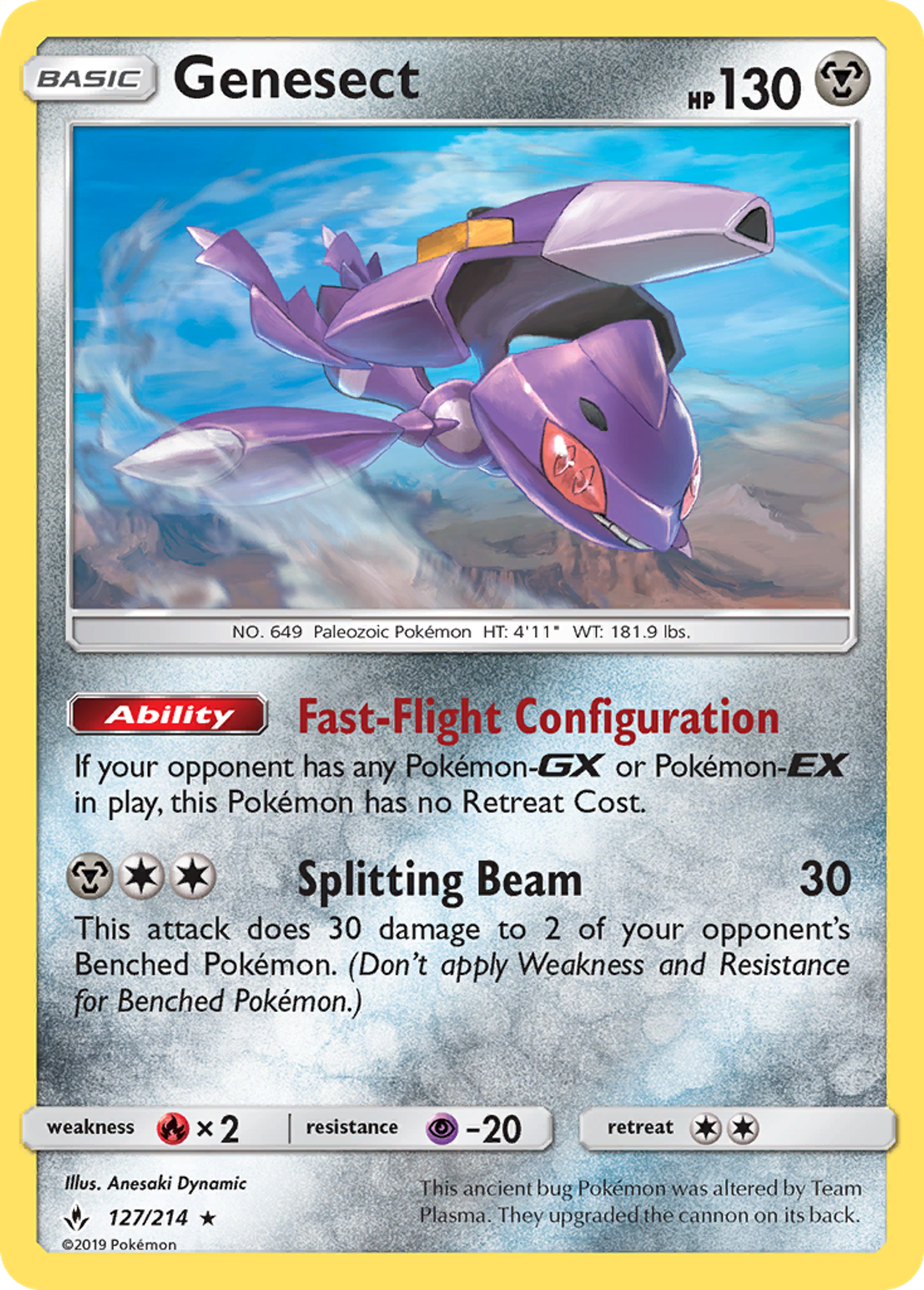 Genesect — SM - Unbroken Bonds — Pokemon