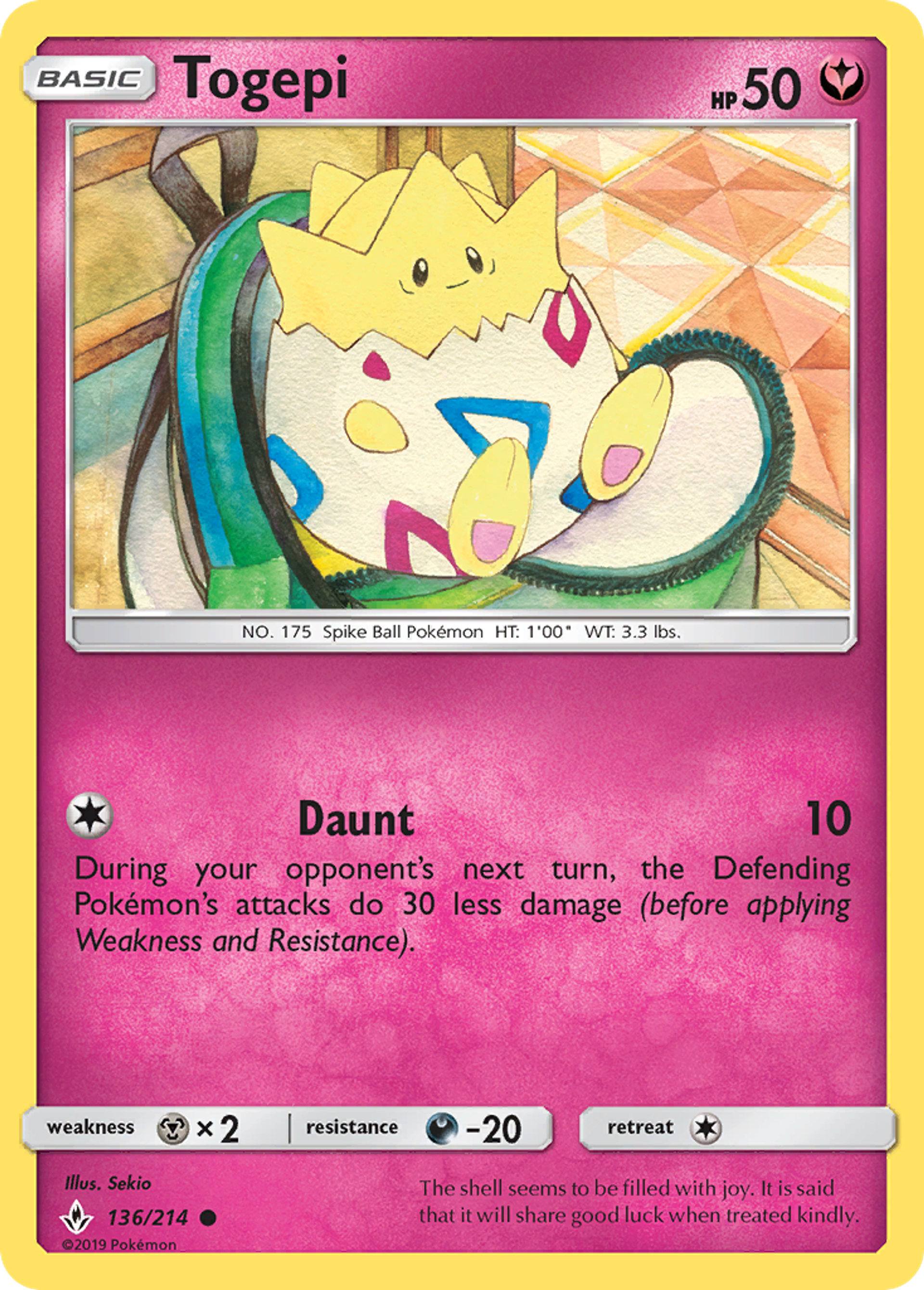 Togepi — SM - Unbroken Bonds — Pokemon