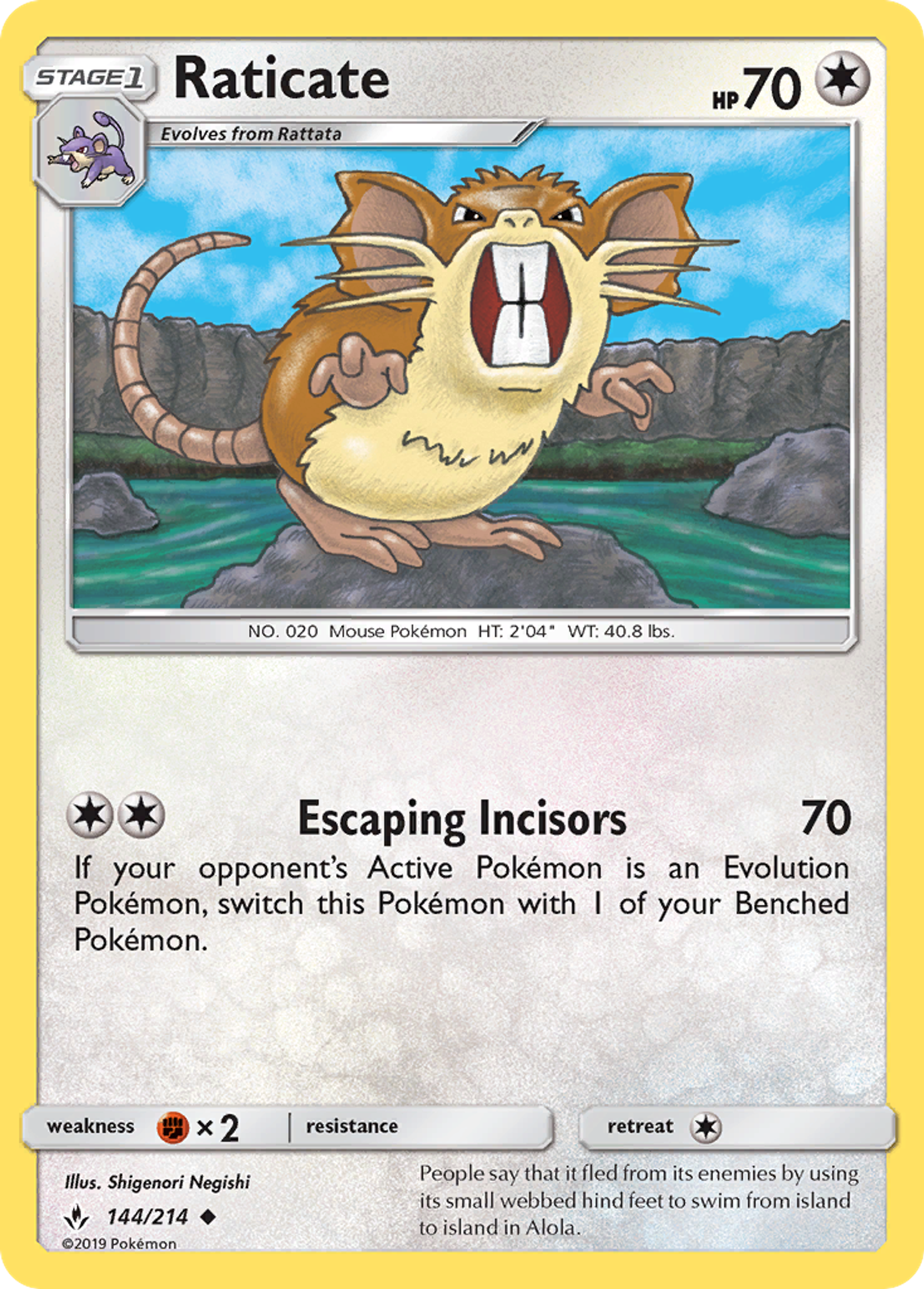 Raticate — SM - Unbroken Bonds — Pokemon
