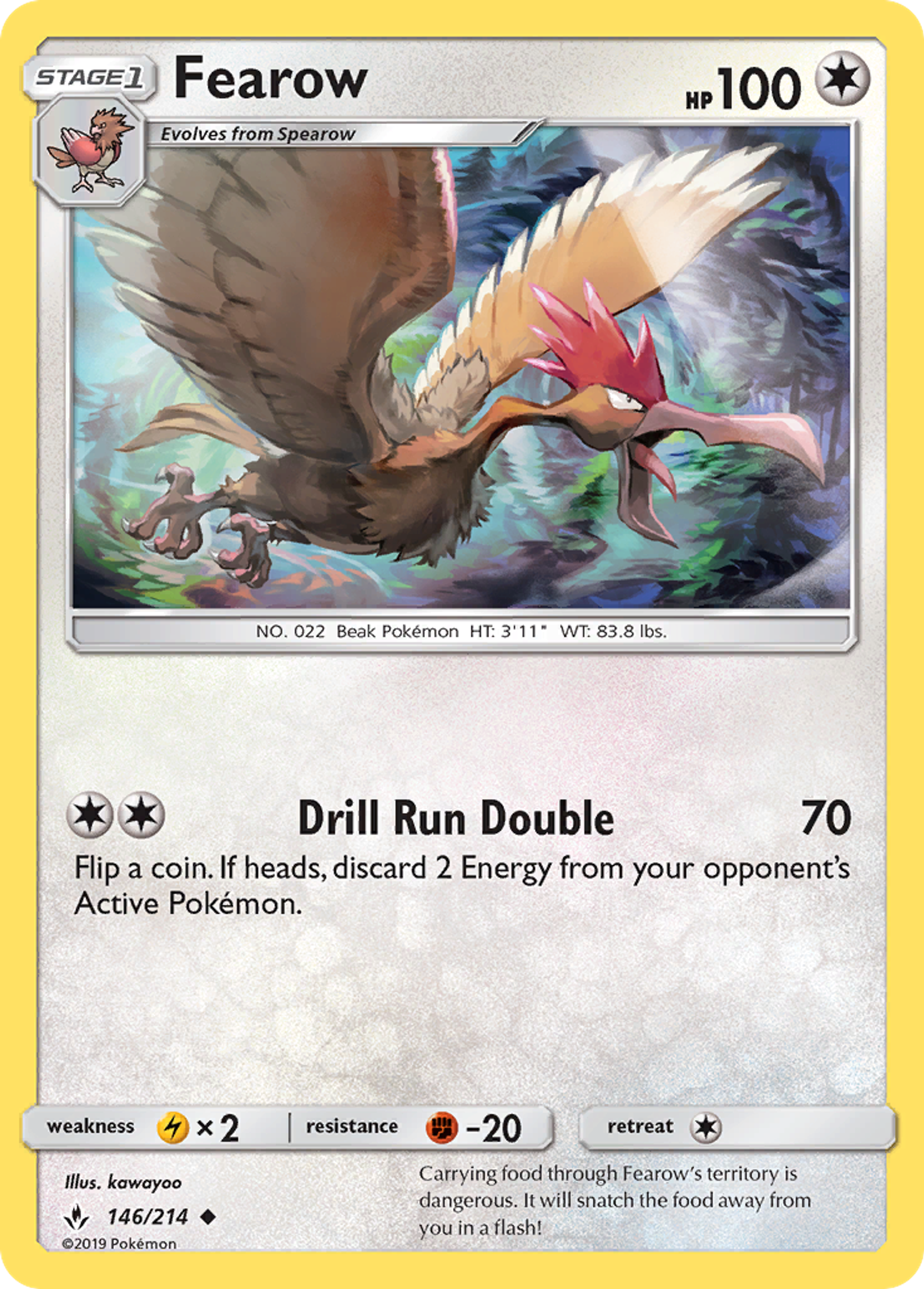 Fearow — SM - Unbroken Bonds — Pokemon