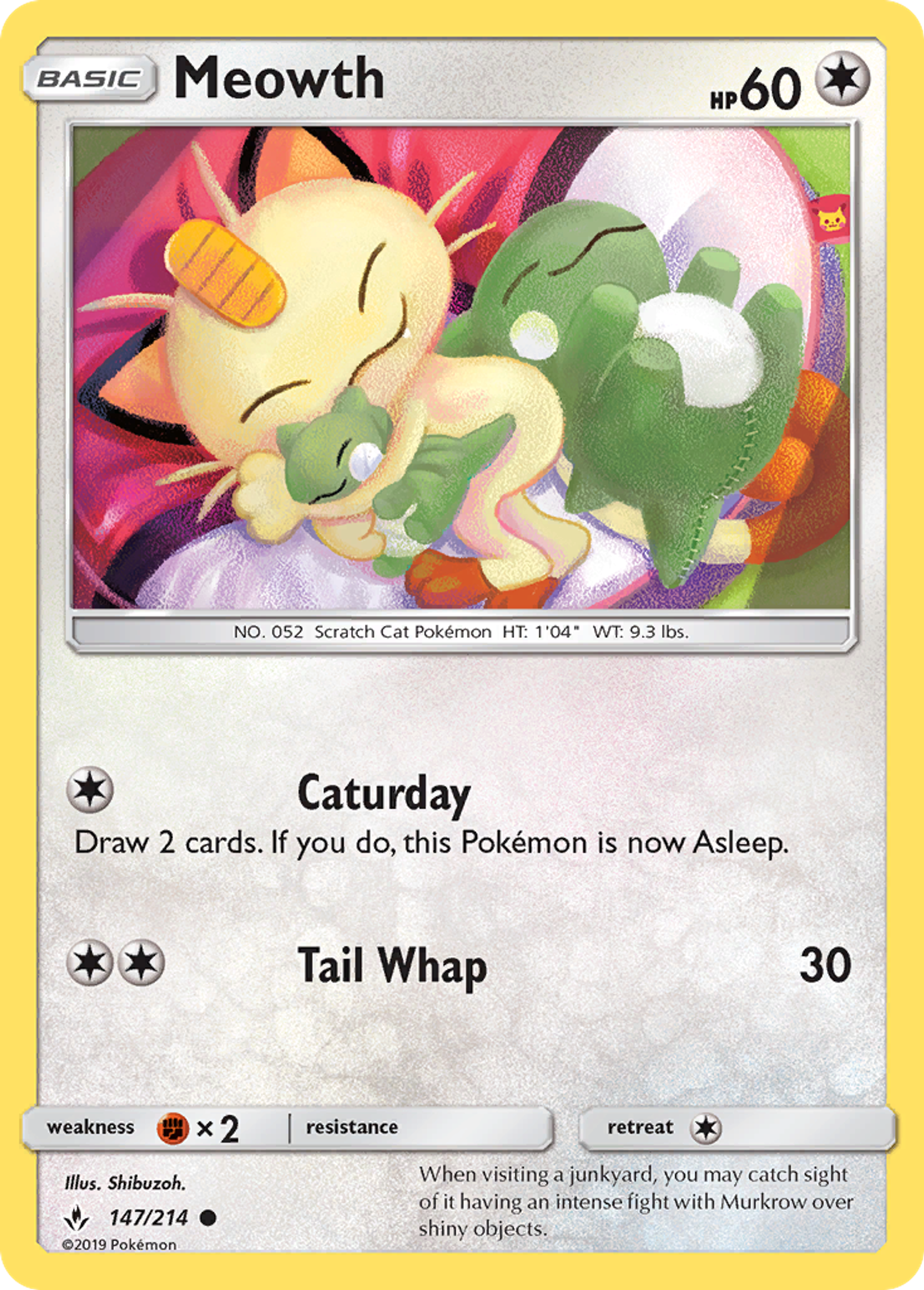 Meowth — SM - Unbroken Bonds — Pokémon