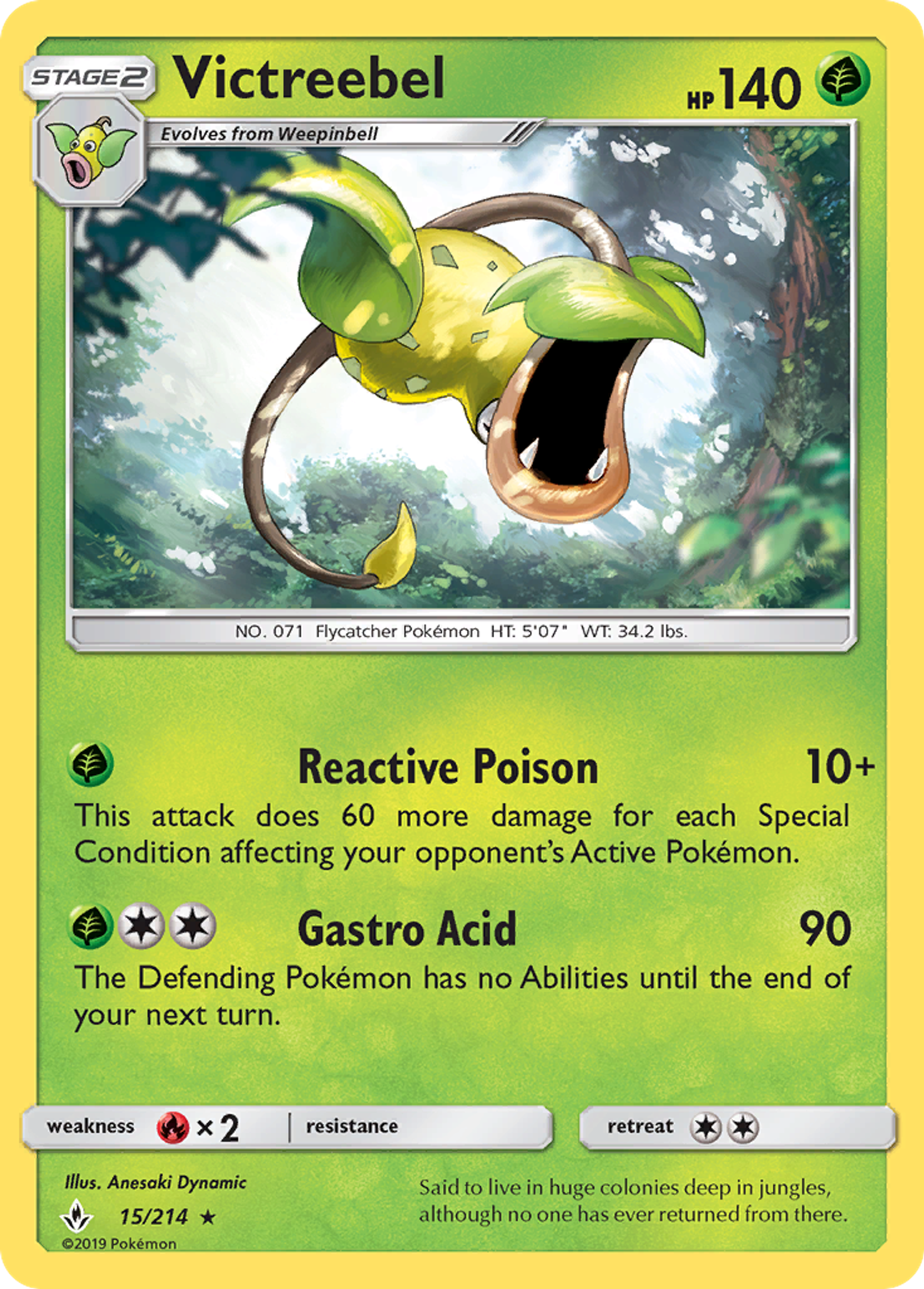 Victreebel — SM - Unbroken Bonds — Pokemon